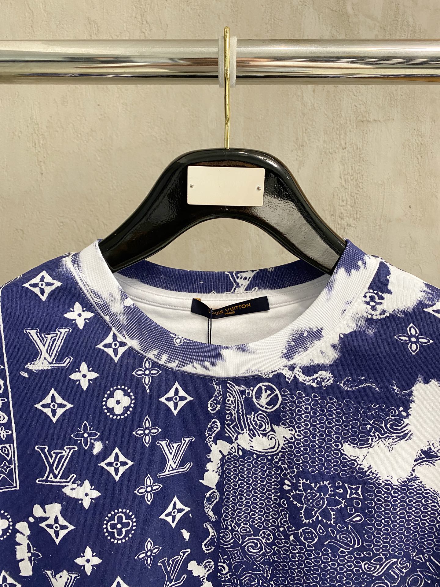 LV Bandana Tie Dye Monogram Tee
