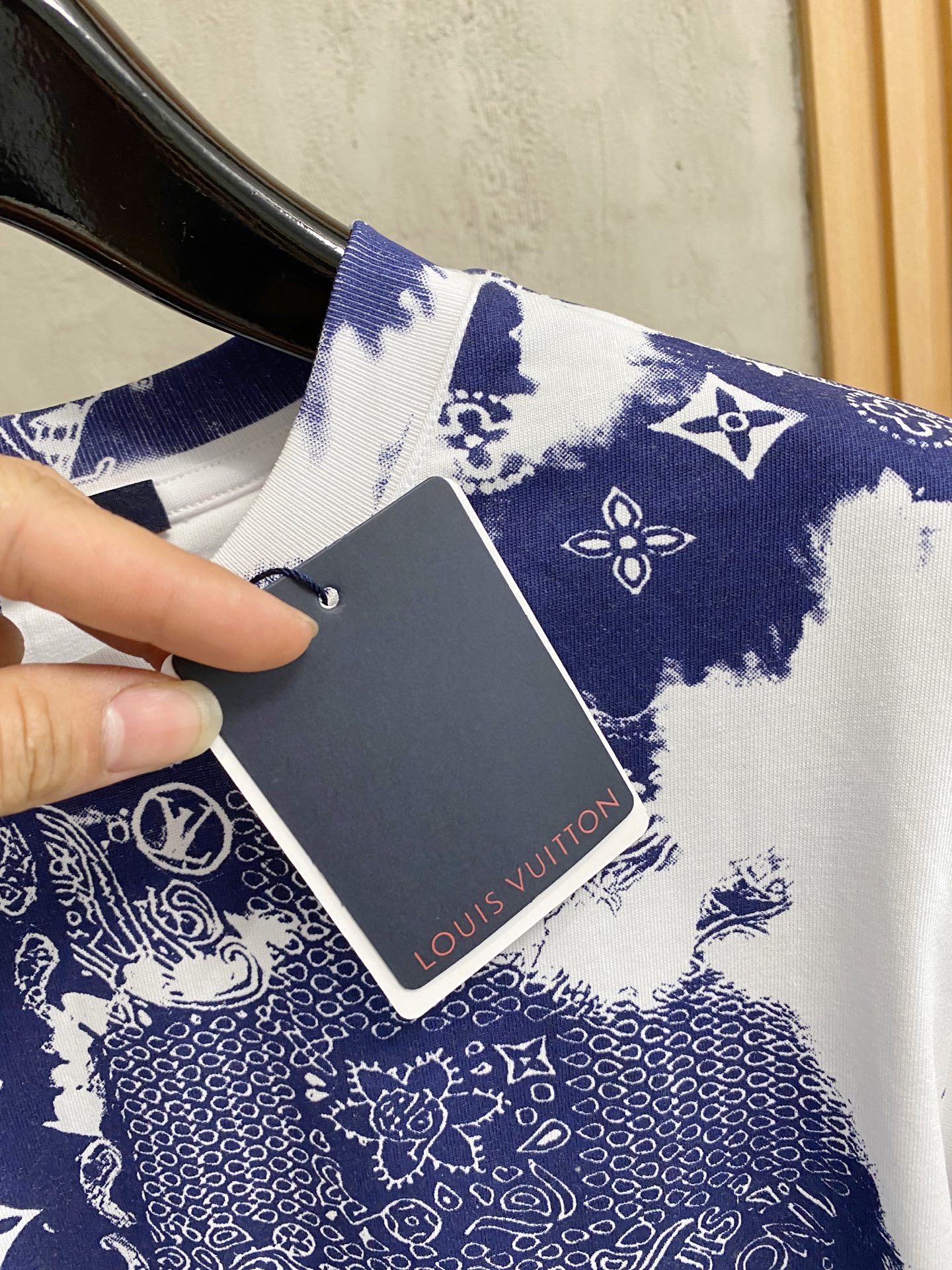 LV Bandana Tie Dye Monogram Tee