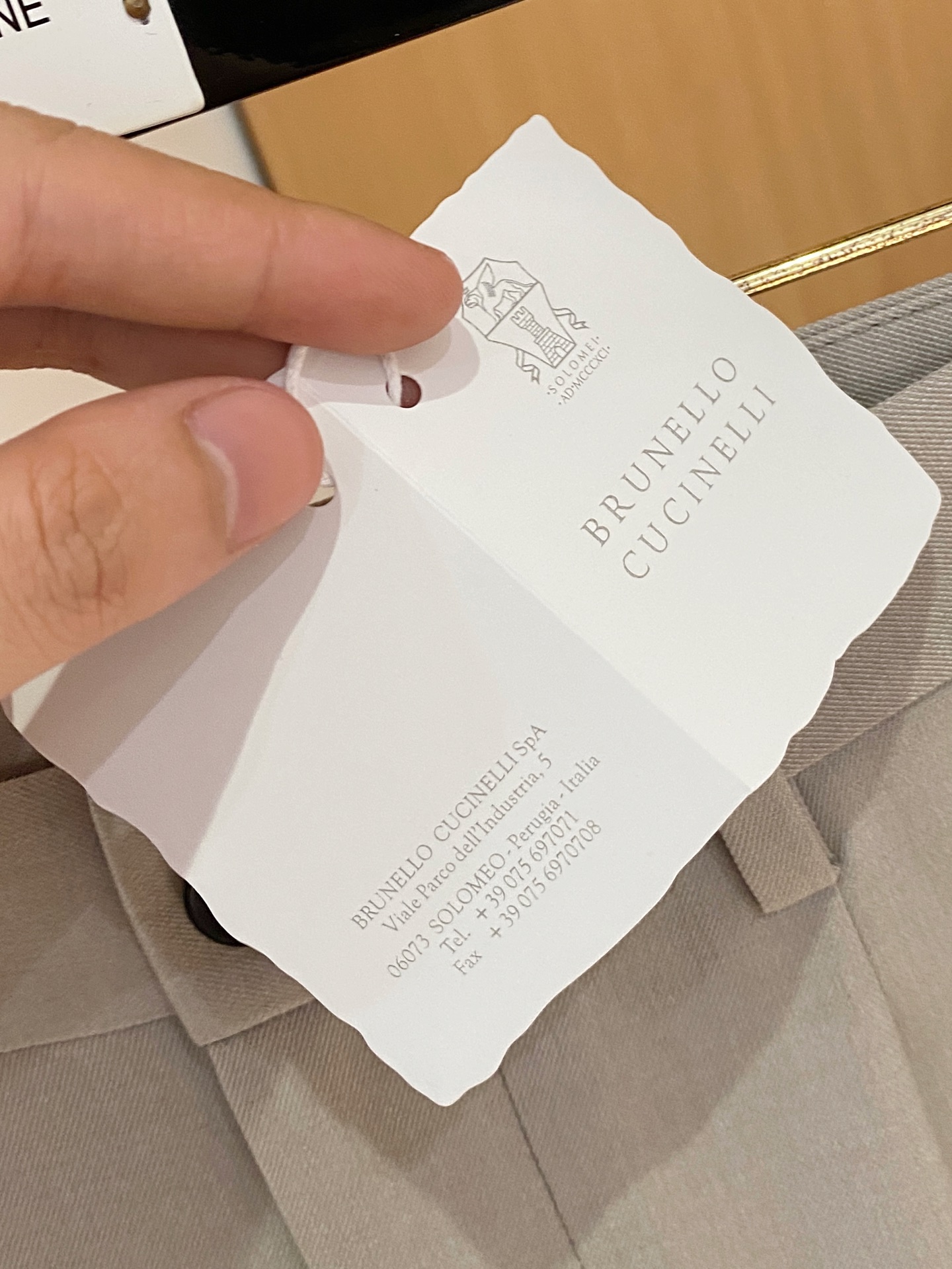 브루넬로쿠치넬리 남성 바지 130036 Brunello Cucinelli Pants 썸네일 이미지