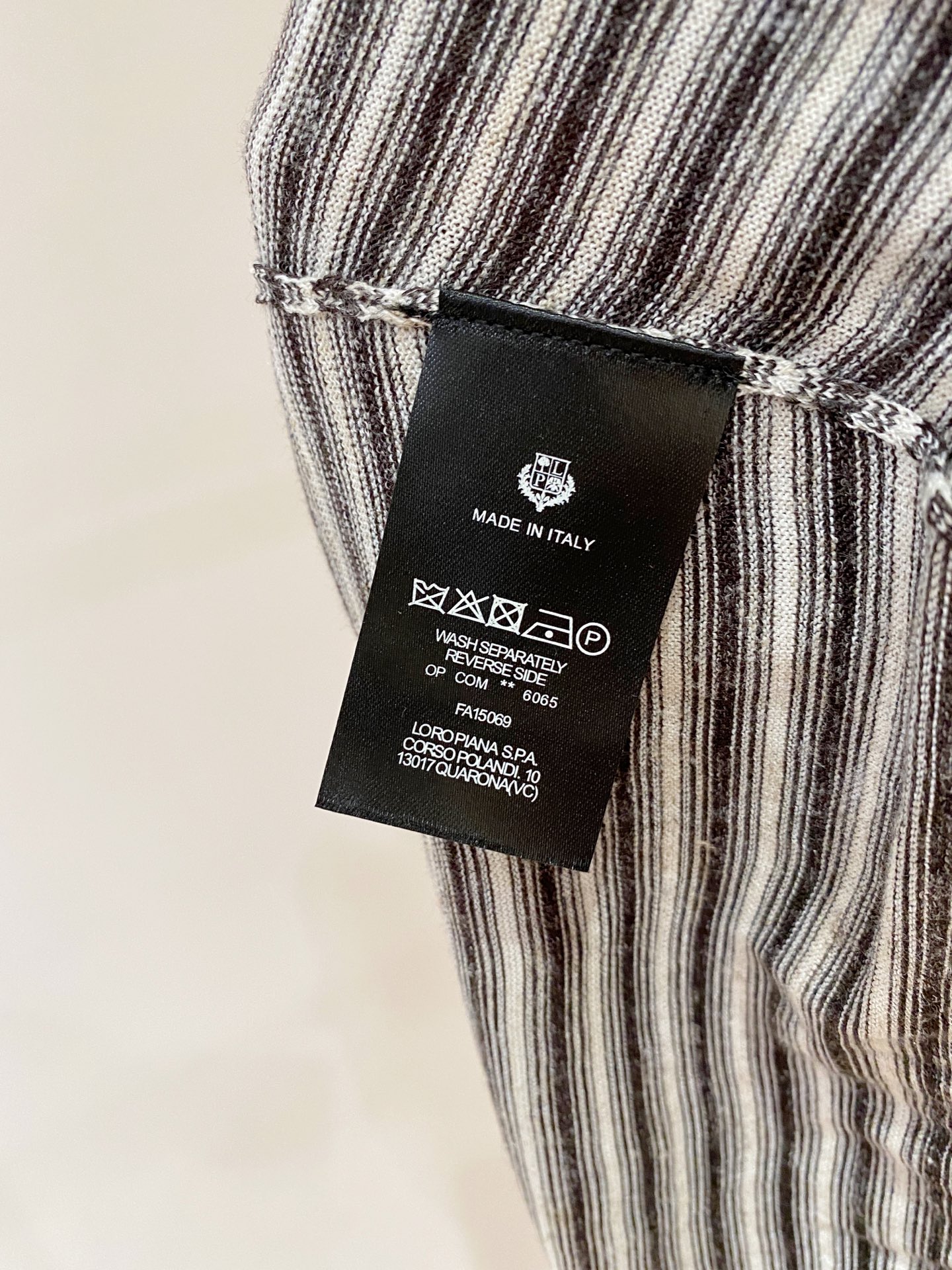 로로피아나 남성 반팔 129919 Loro Piana T Shirt 썸네일 이미지