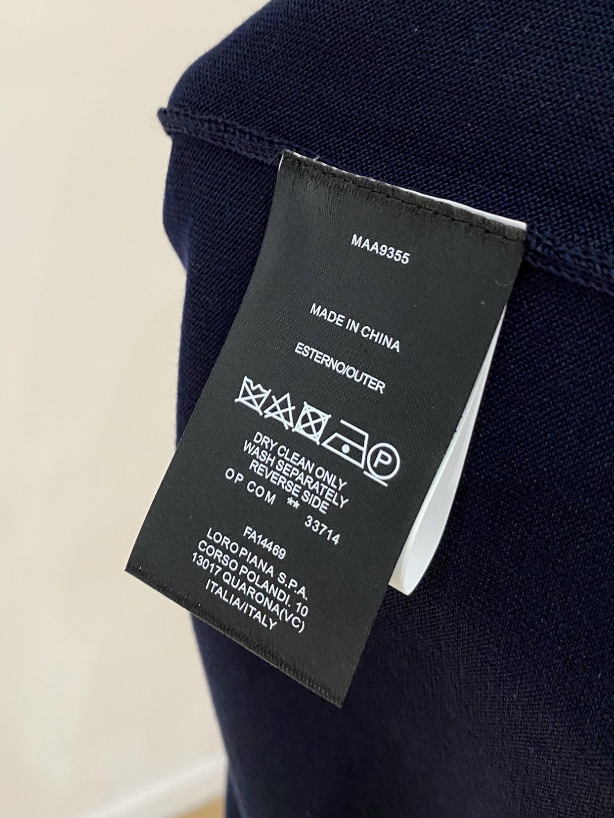 로로피아나 남성 반팔 130114 Loro Piana T Shirt 썸네일 이미지