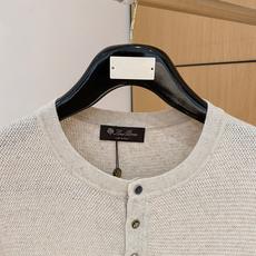 Loro piana 百搭款来了哦!麻棉混纺马鞍肩设计圆领开扣领针织衫短袖T恤】解锁夏日万能搭子:男士圆 Loro piana 百搭款来了哦!麻棉混纺马鞍肩设计圆领开扣领针织衫短袖T恤】解锁夏日万能搭子:男士圆