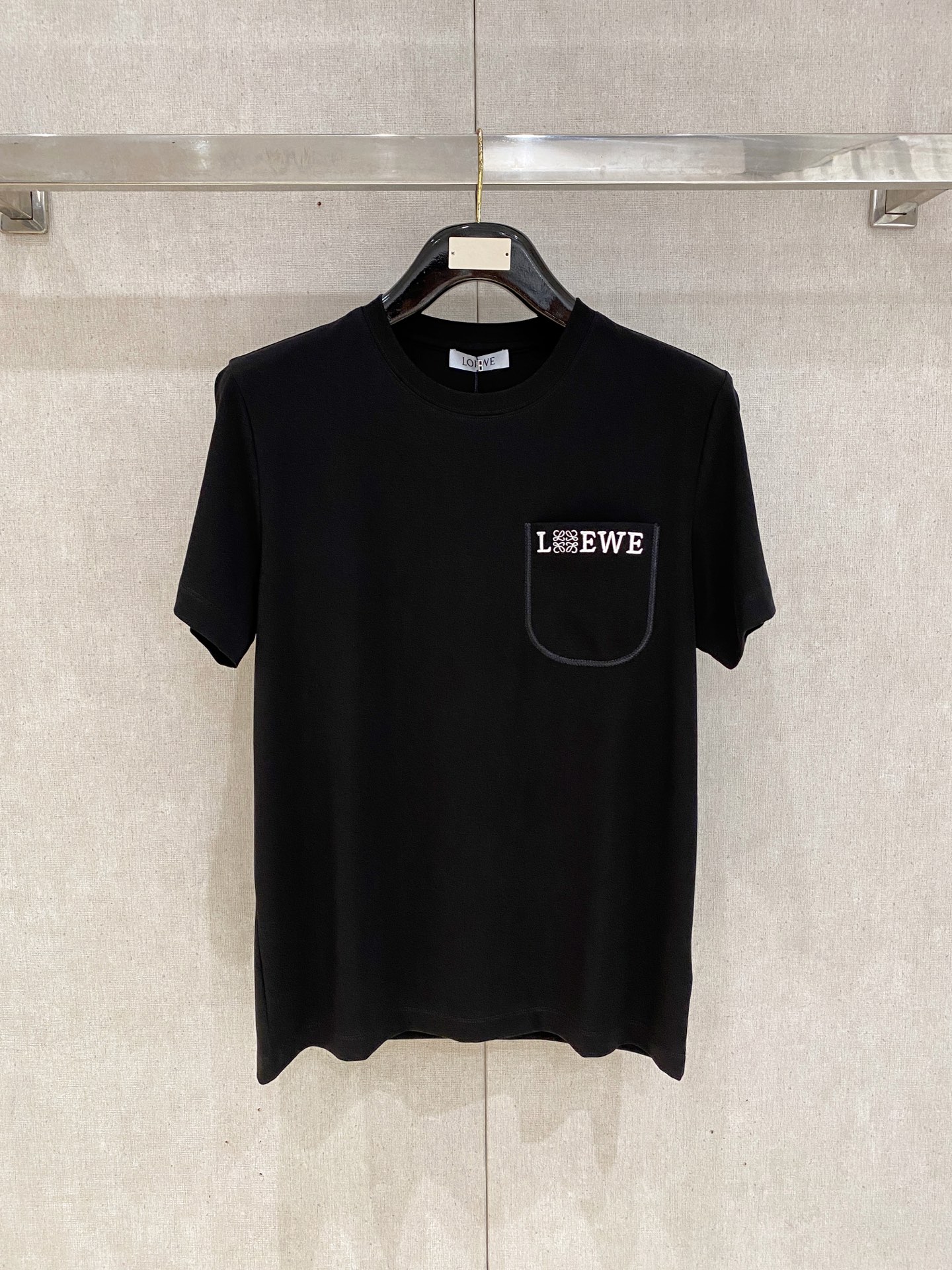 Loewe Black Logo Pocket T-Shirt