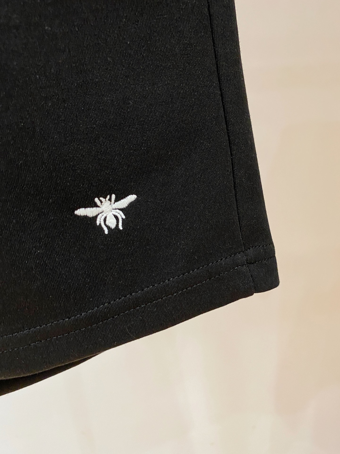 Dior D Logo Embroidery T-shirt Shorts Set