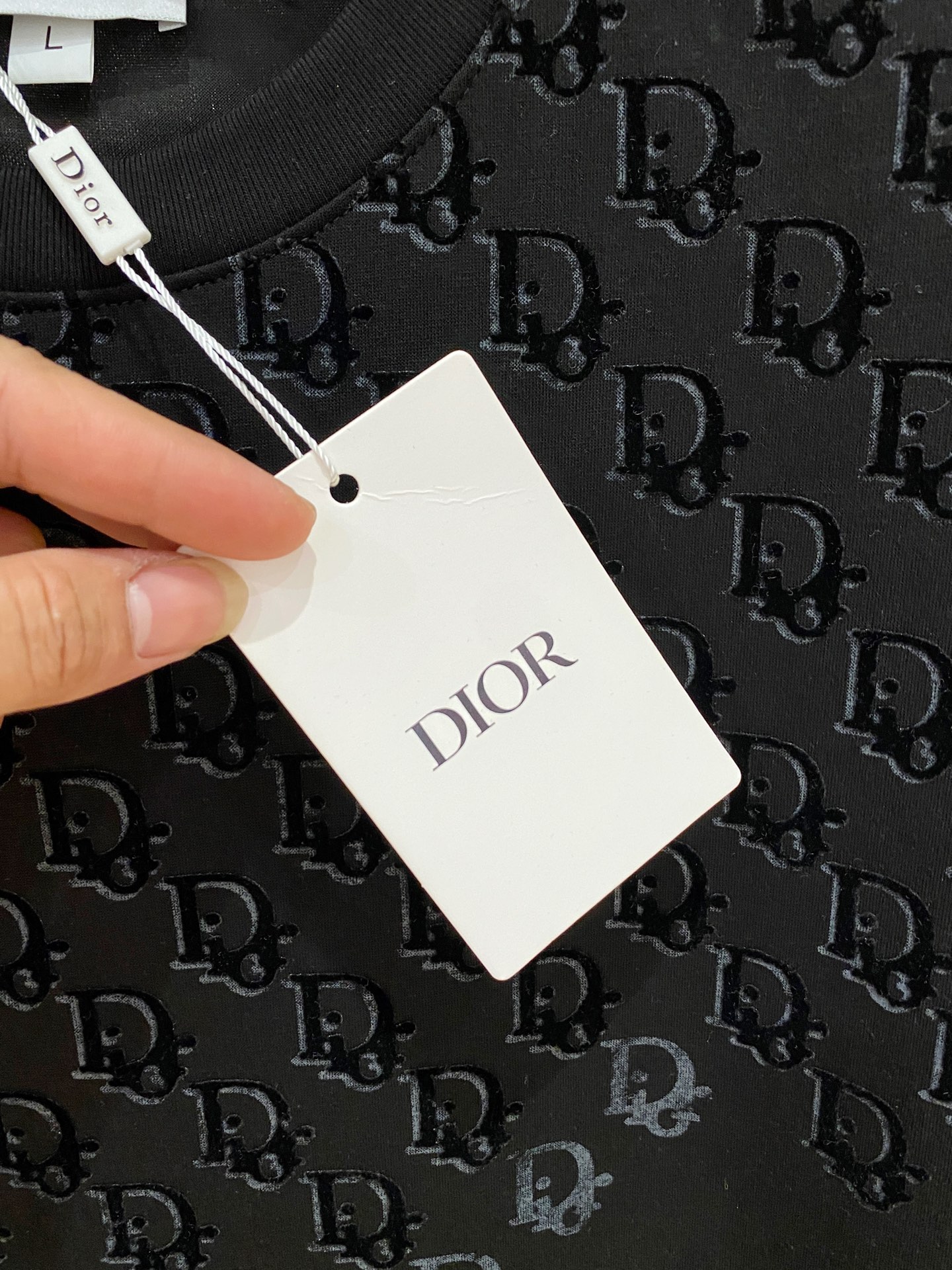 Dior Gradient D Logo T-shirt Shorts Set