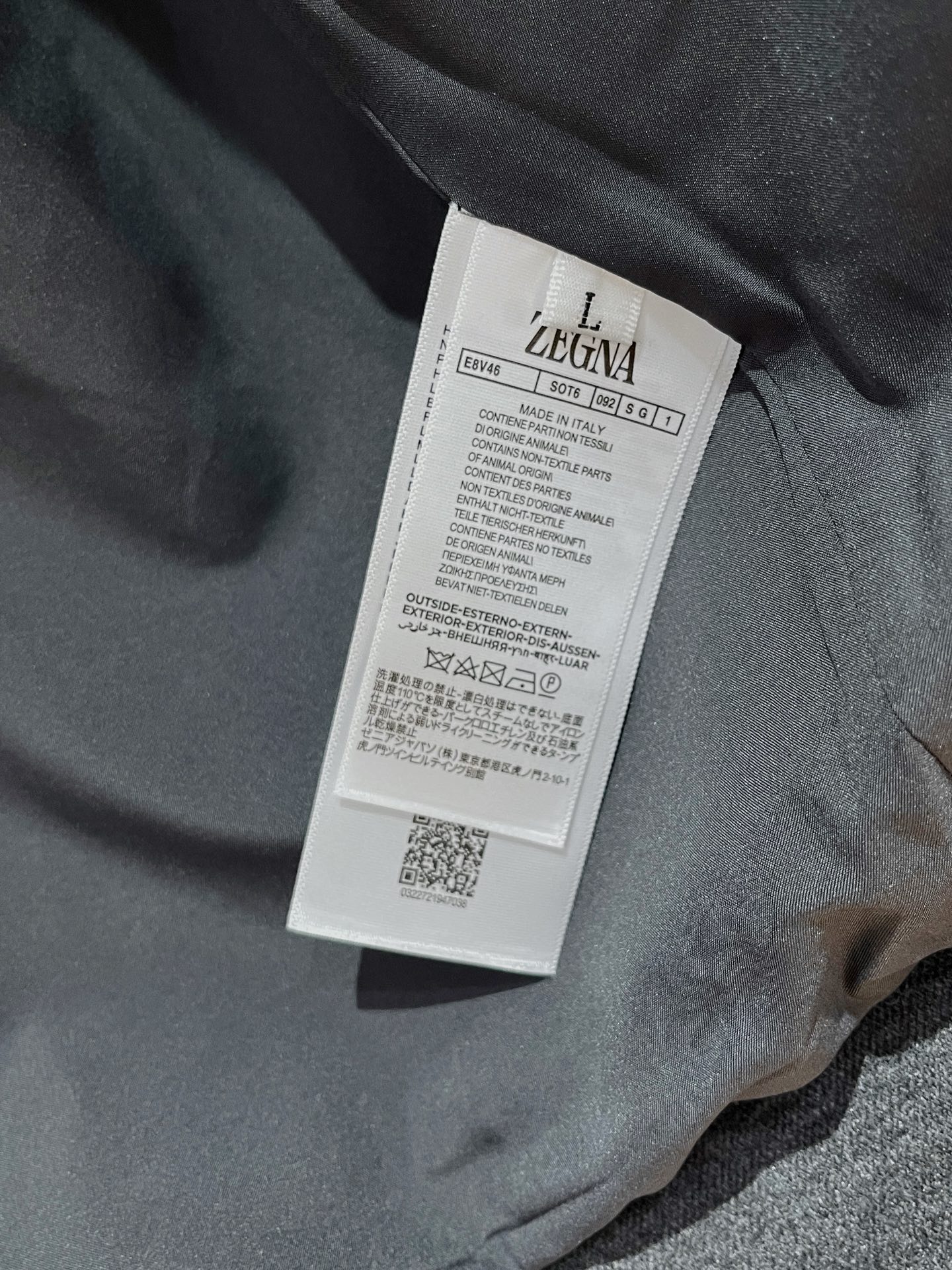 제냐 남성 자켓 143418 Zegna Jacket 상세 이미지 7