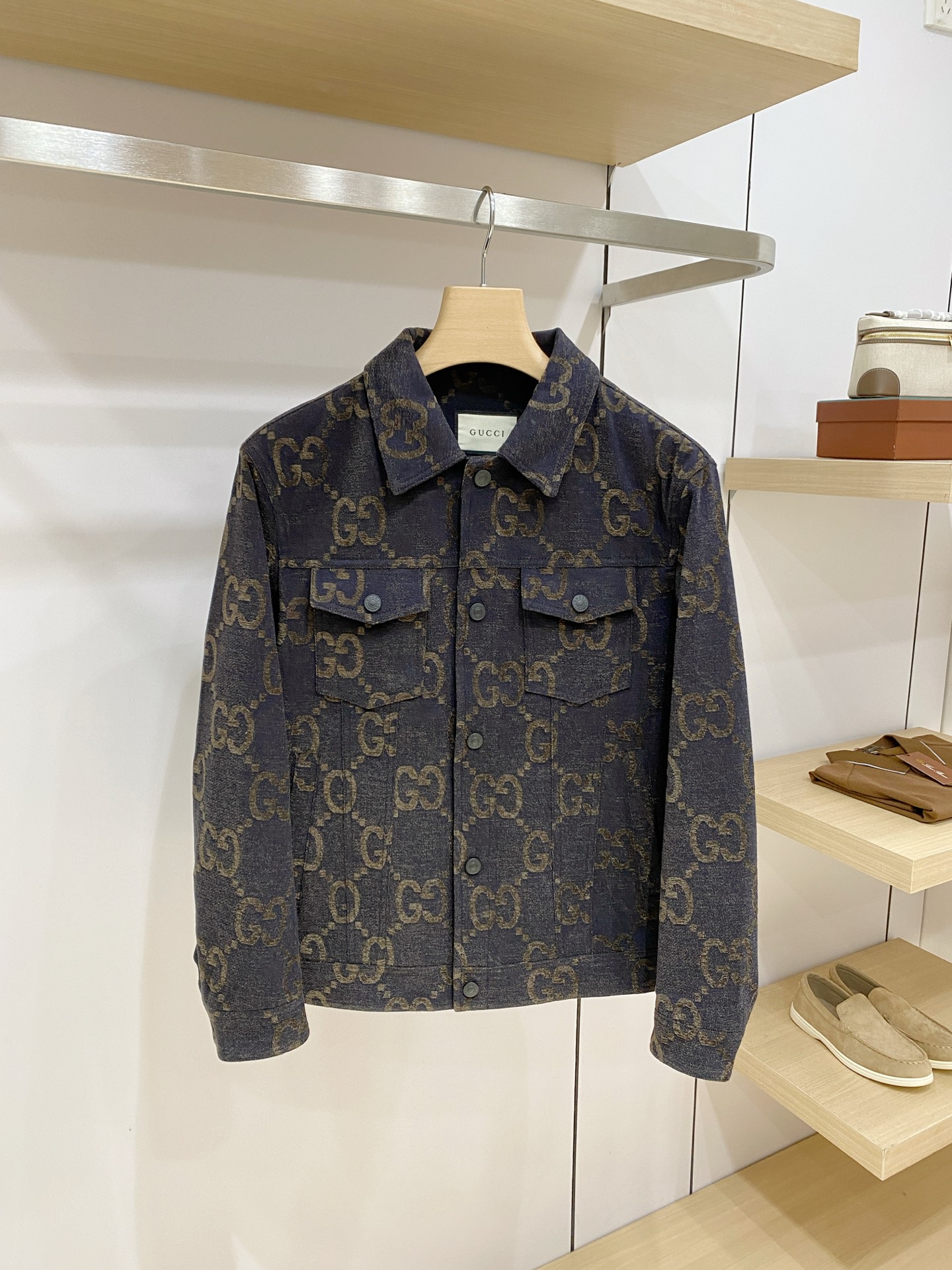 Gucci GG Pattern Zip Jacket