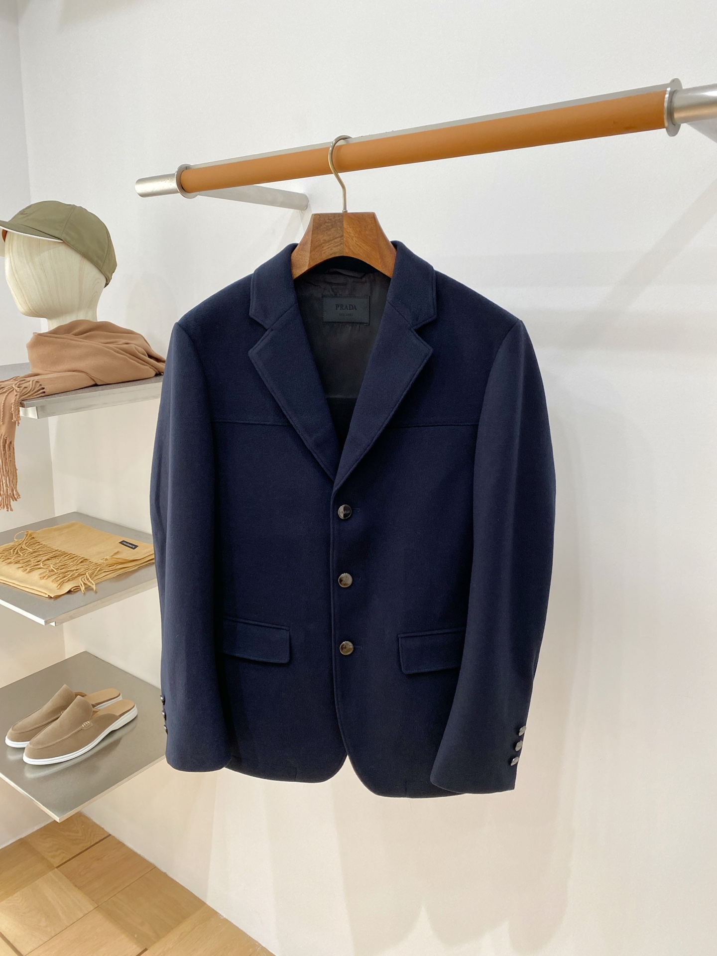Prada Navy Blazer