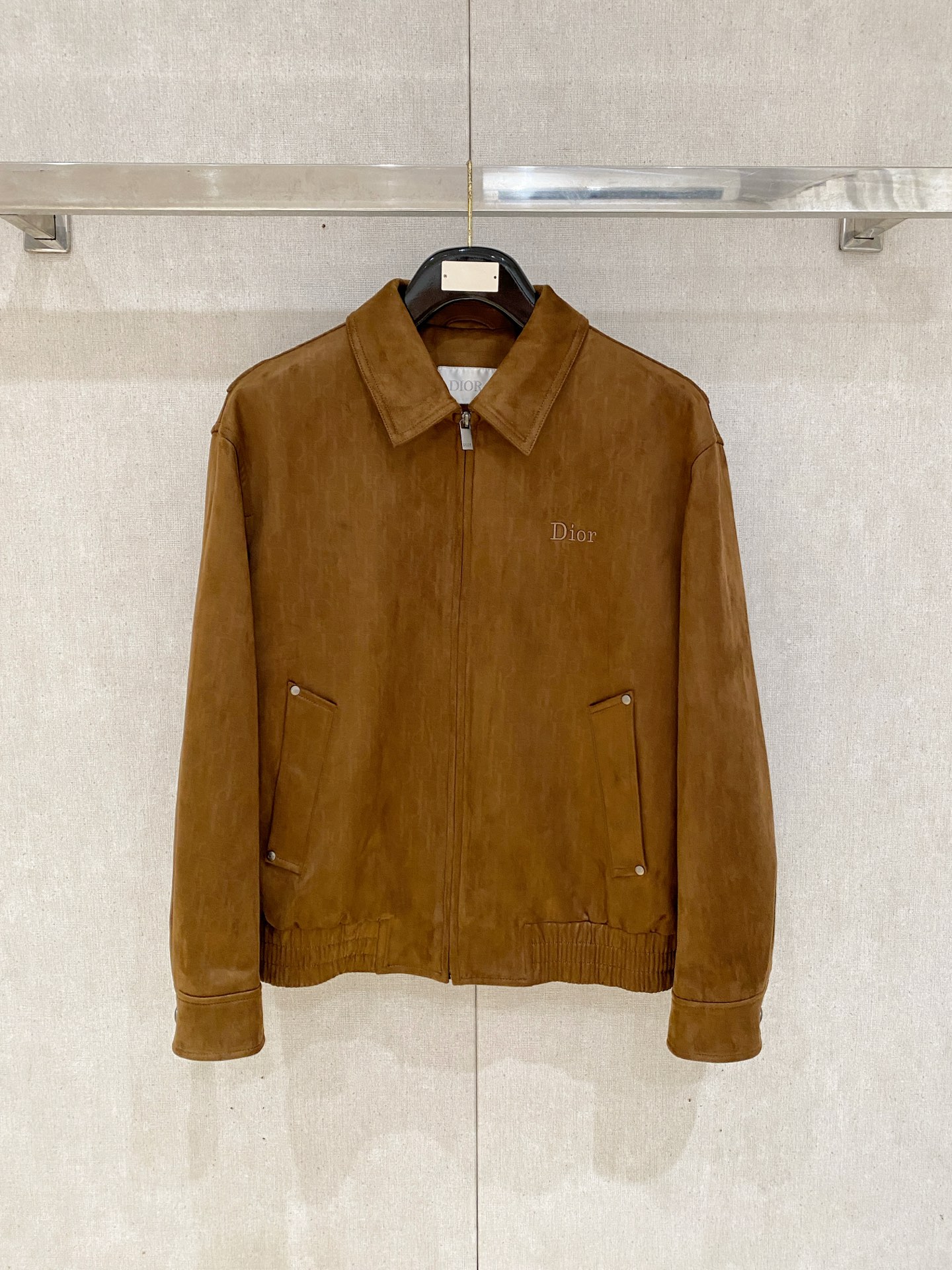 Dior Brown Collared Jacket