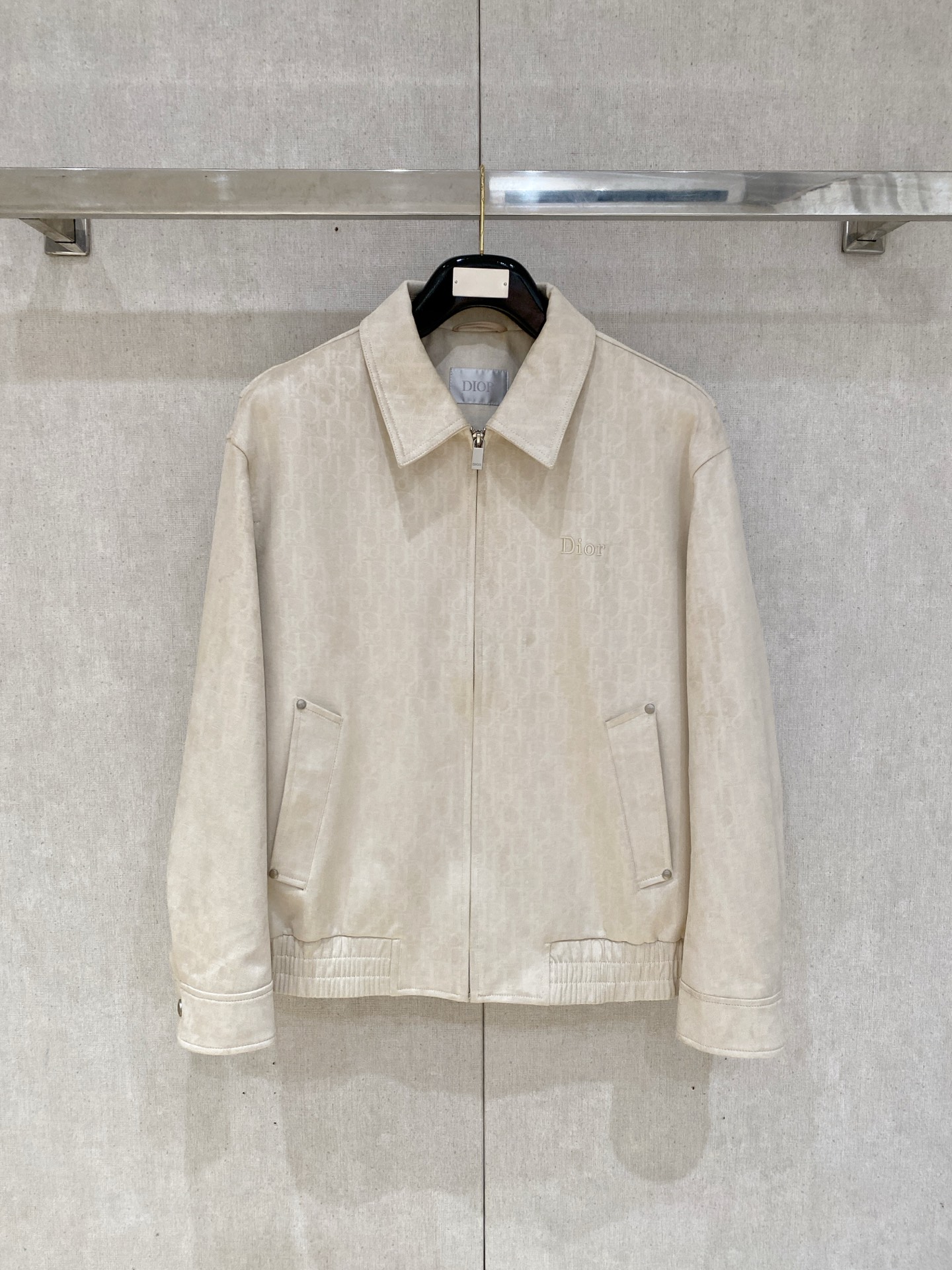 Dior Cream Collared Jacket