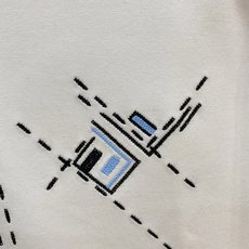 FENDI 芬迪 2026FW秋冬新款虚线格多标刺绣短袖T恤✨ 重磅高支长绒棉,厚实亲肤垂感好,宽松微阔版型,单穿、秋冬 FENDI 芬迪 2026FW秋冬新款虚线格多标刺绣短袖T恤✨ 重磅高支长绒棉,厚实亲肤垂感好,宽松微阔版型,单穿、秋冬