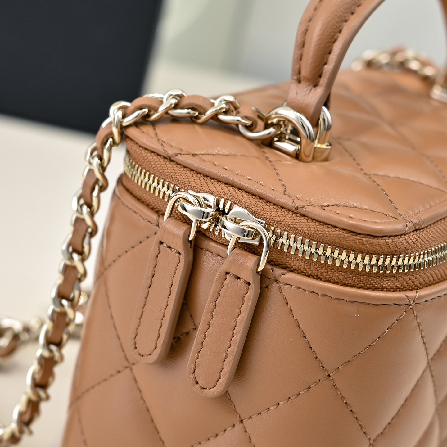 Chanel Style Leather Bag style reference detail image 6 from source 776537