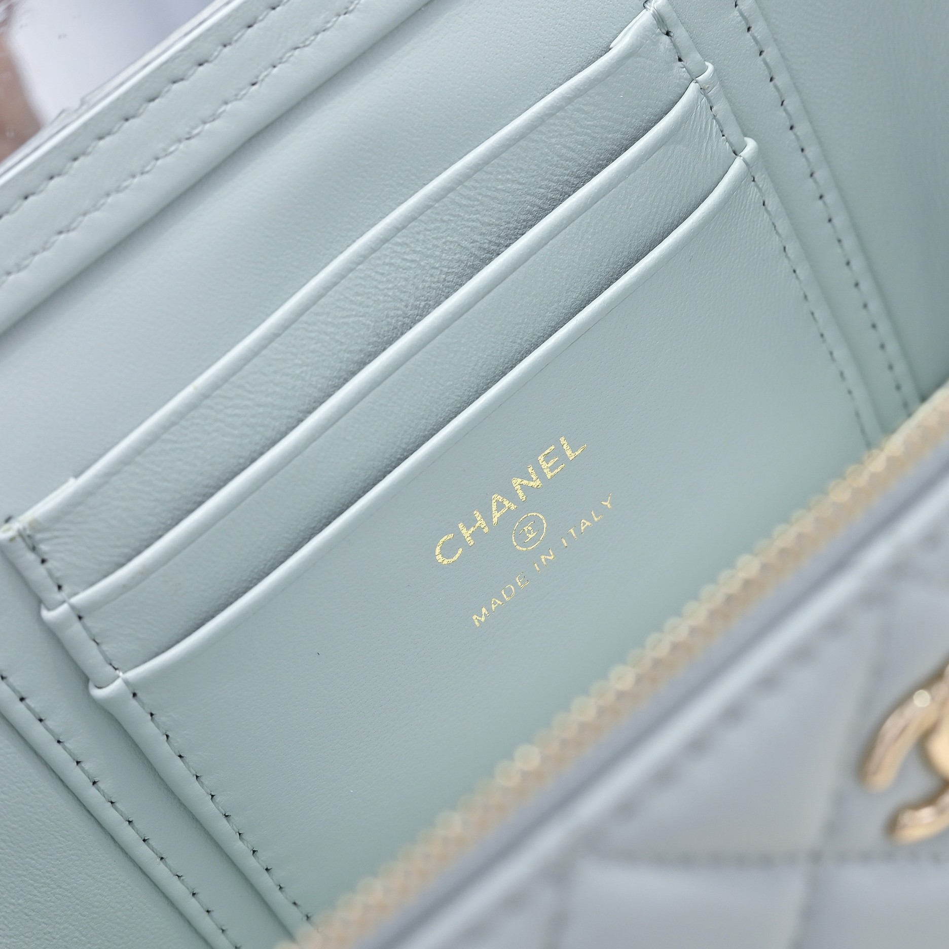 Chanel Style Leather Chain Bag style reference detail image 9 from source 776536