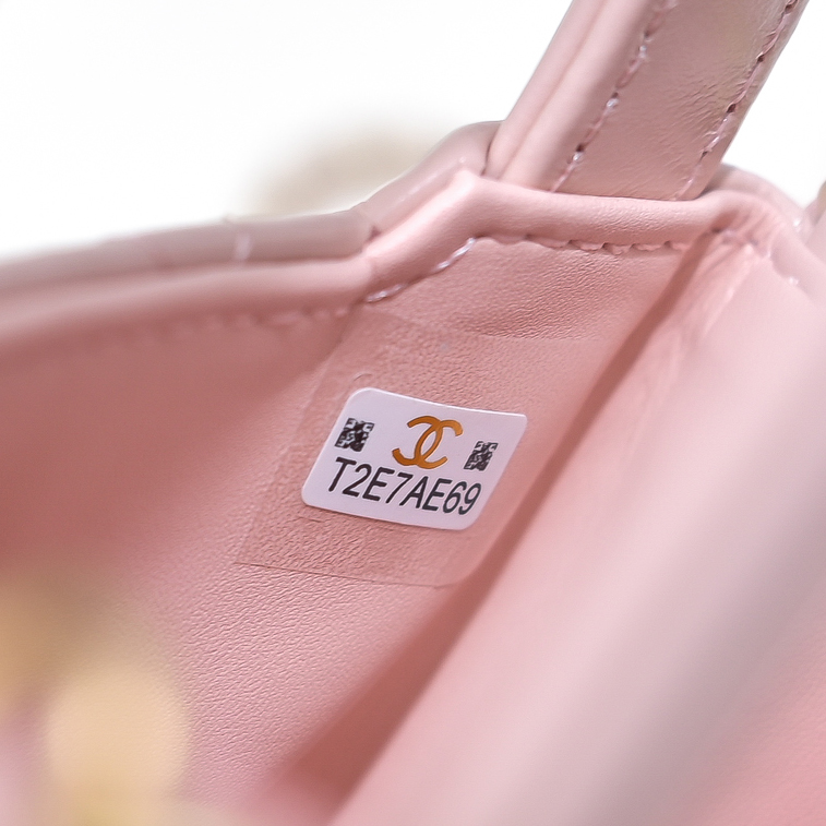 Chanel Style Leather Top Handle Bag style reference detail image 8 from source 776496