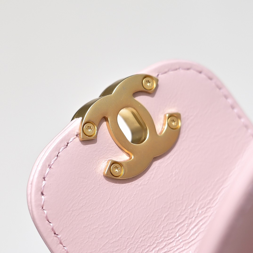 Chanel Style Leather Top Handle Bag style reference detail image 5 from source 776496
