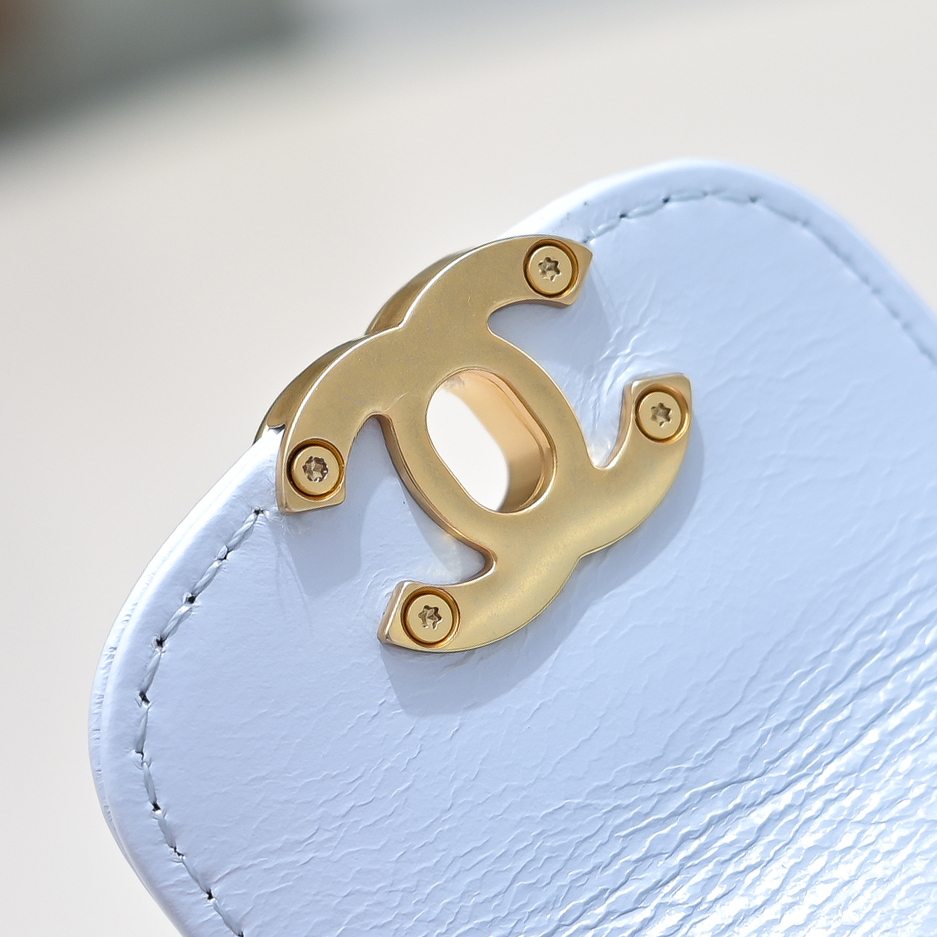 Chanel Style Leather Top Handle Bag style reference detail image 5 from source 776488