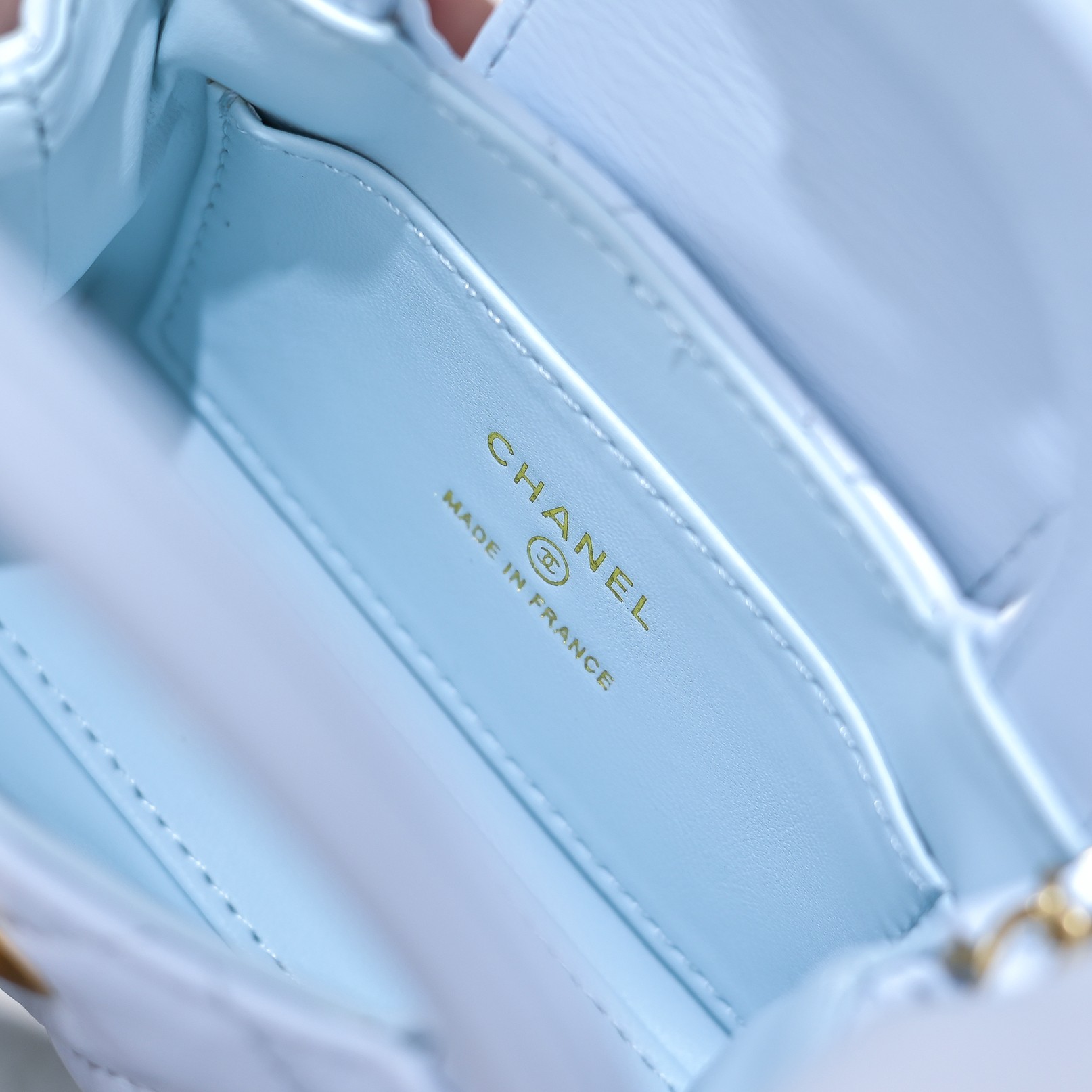 Chanel Style Leather Top Handle Bag style reference detail image 7 from source 776488