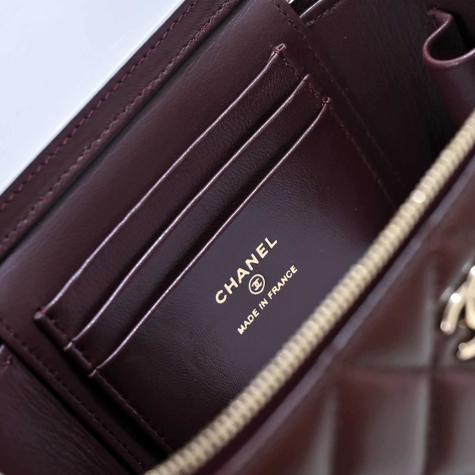 Chanel Style Leather Chain Bag style reference detail image 8 from source 776532