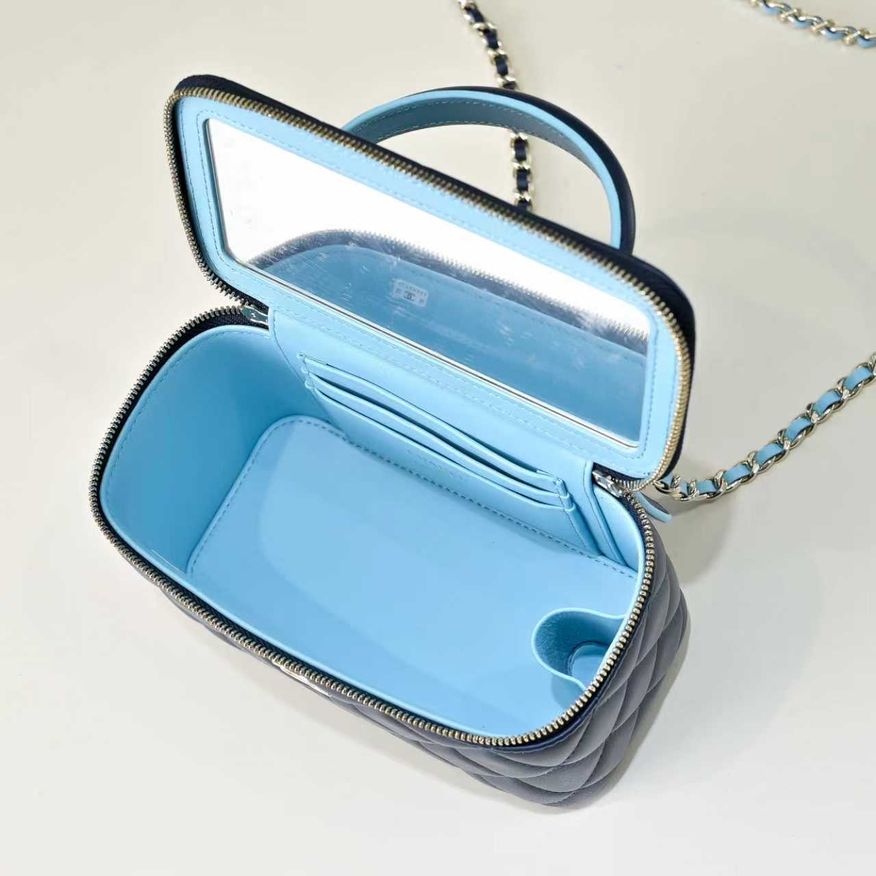 Chanel Style Leather Chain Bag style reference detail image 7 from source 776531