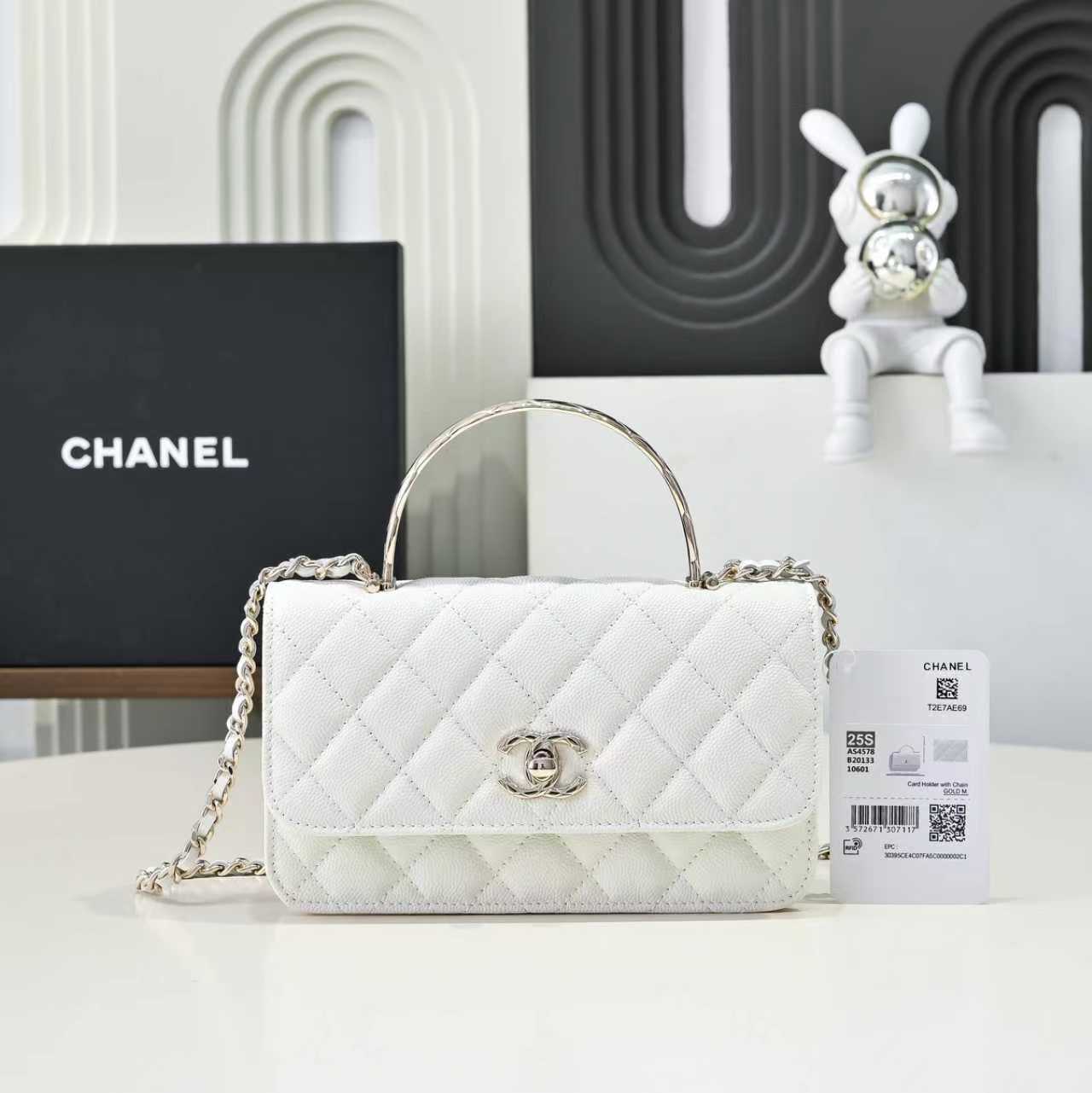 ¡Mango con patrón de diamante 25S WOC! Estoy fascinada con este bolso acordeón. ¡Todavía está hecho de piel de vaca cav…