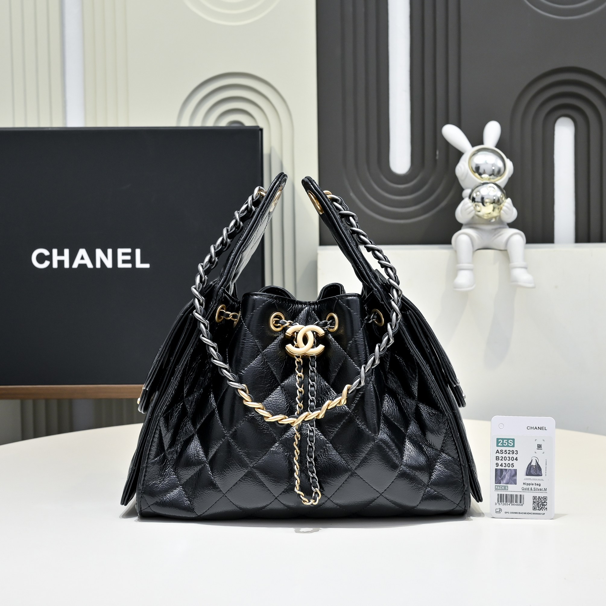 Chane1 25c hobo bolso hippie con cordón de cadena bicolor 25c little dark horse hobo! El artículo más popular de esta t…