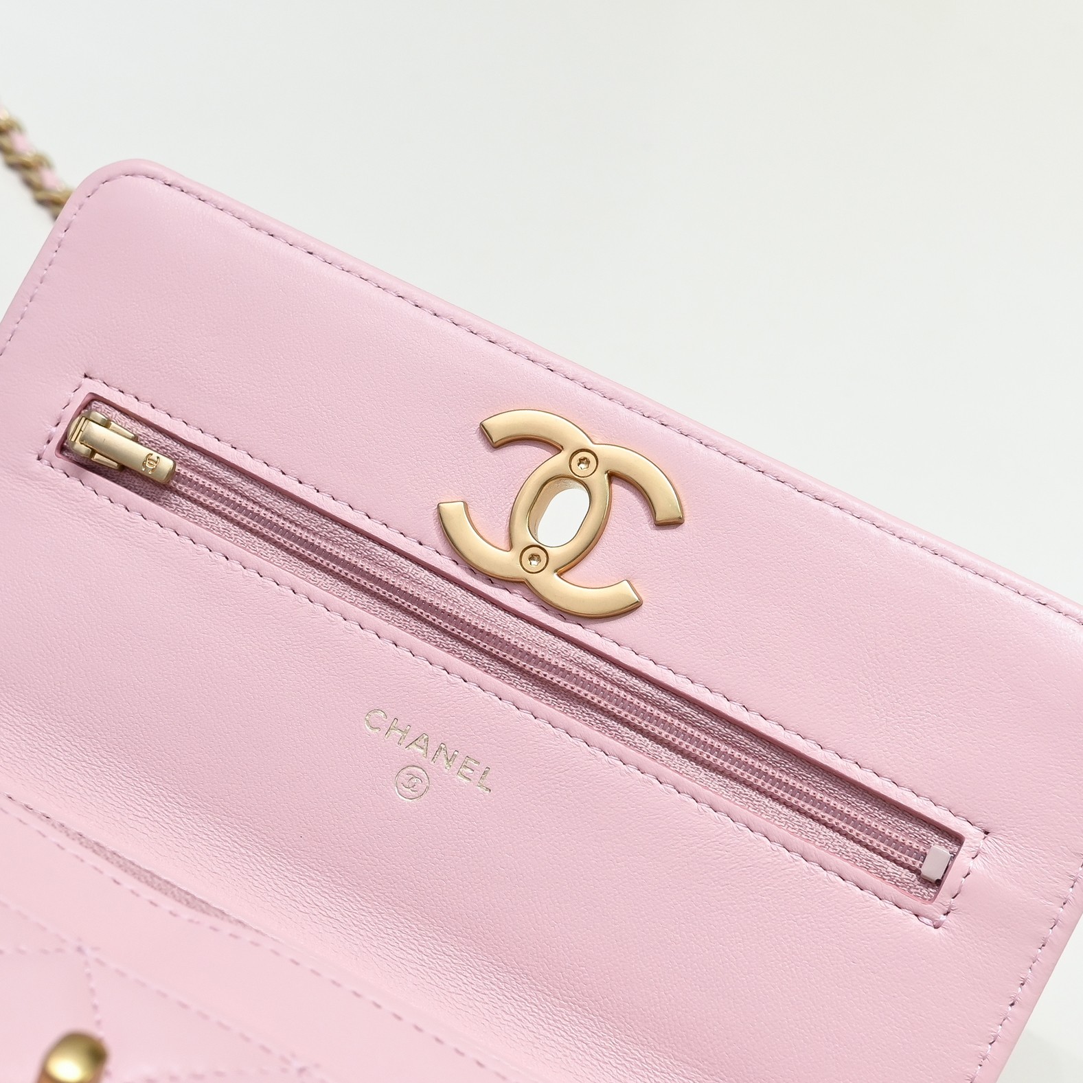 Chanel Style Leather Chain Bag style reference detail image 6 from source 776516