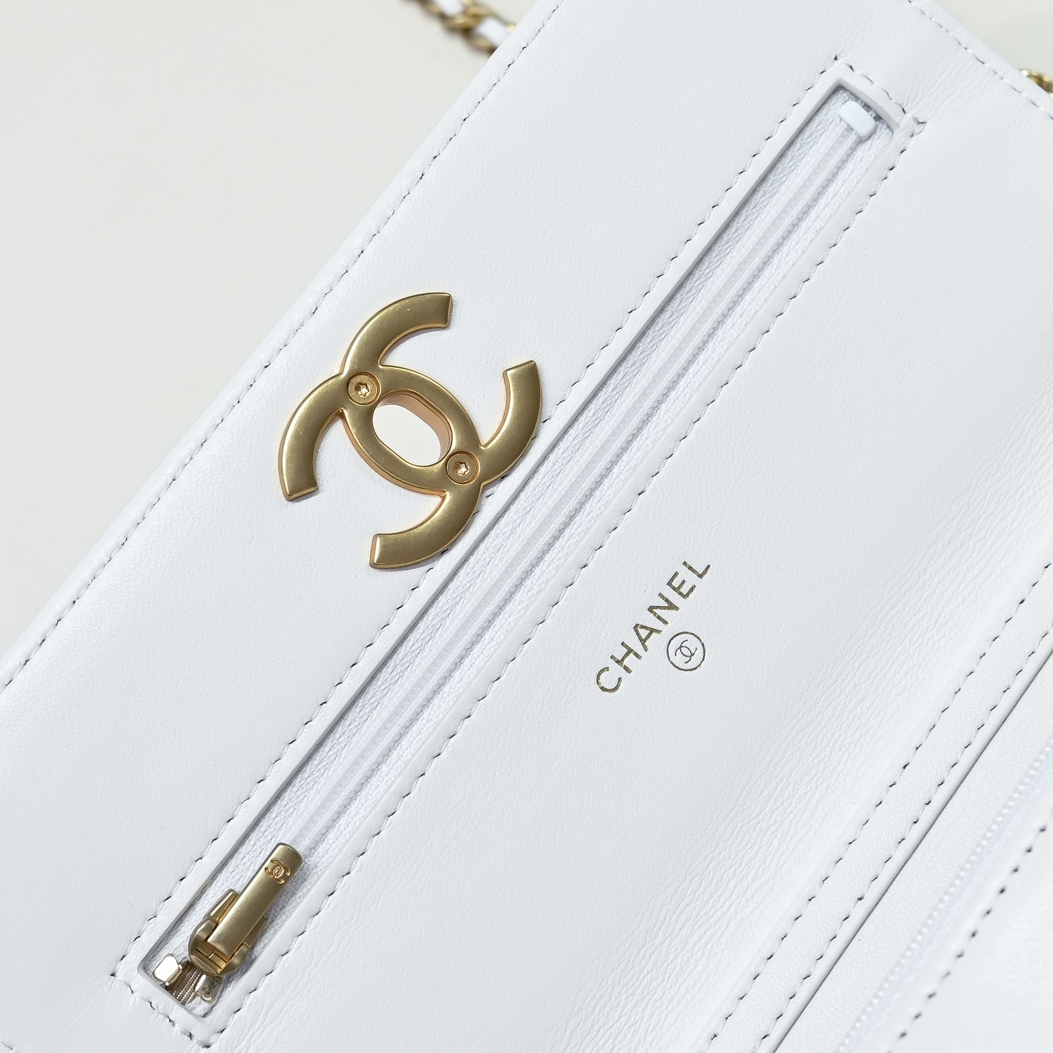 Chanel Style Leather Chain Bag style reference detail image 7 from source 776515