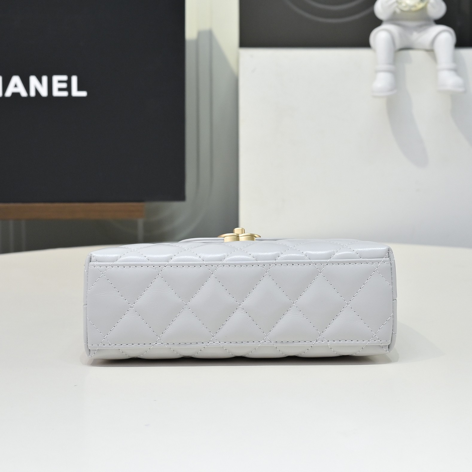 Chanel Style Grey Wallet Bags detail image 3 from source 776498