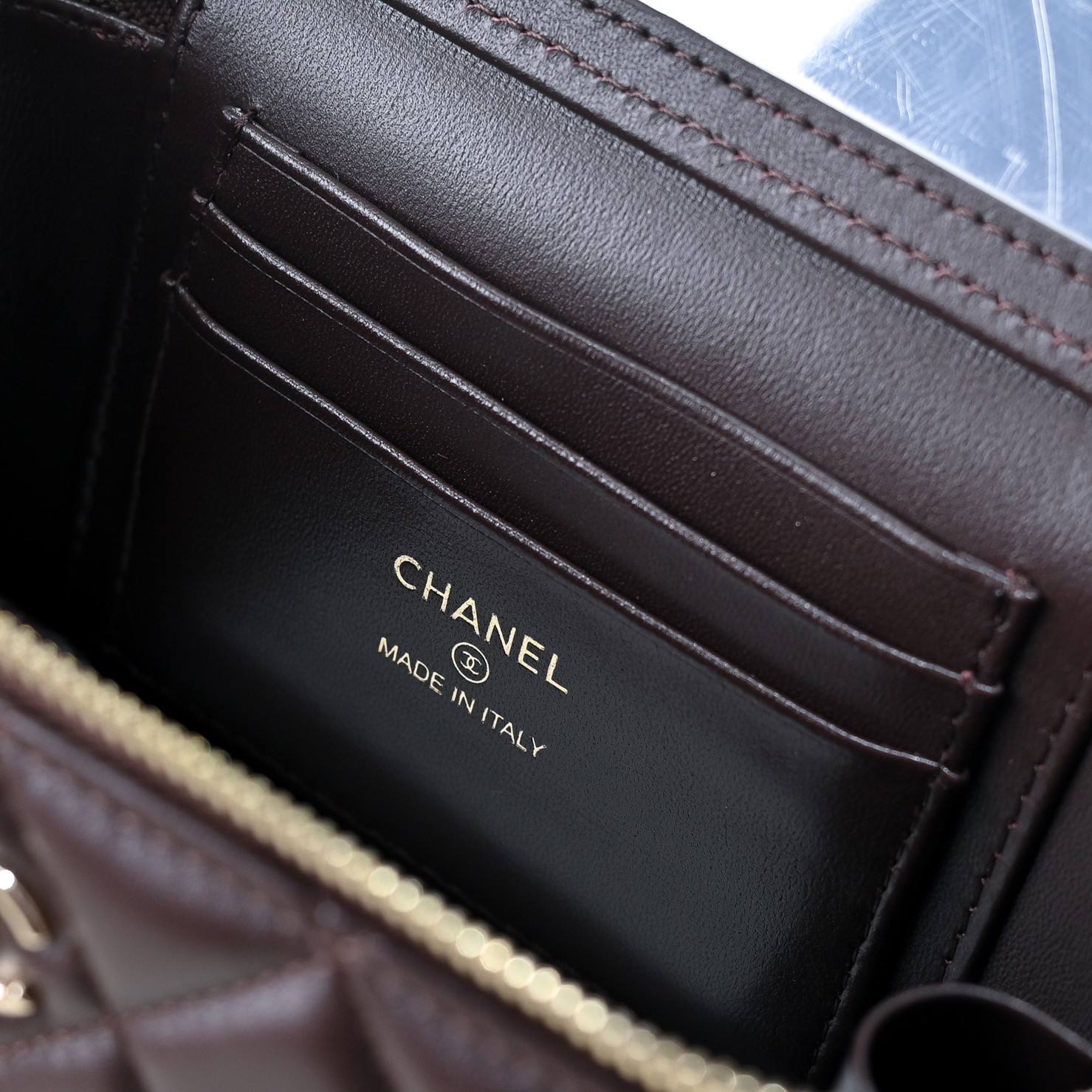 Chanel Style Leather Chain Bag style reference detail image 9 from source 776533