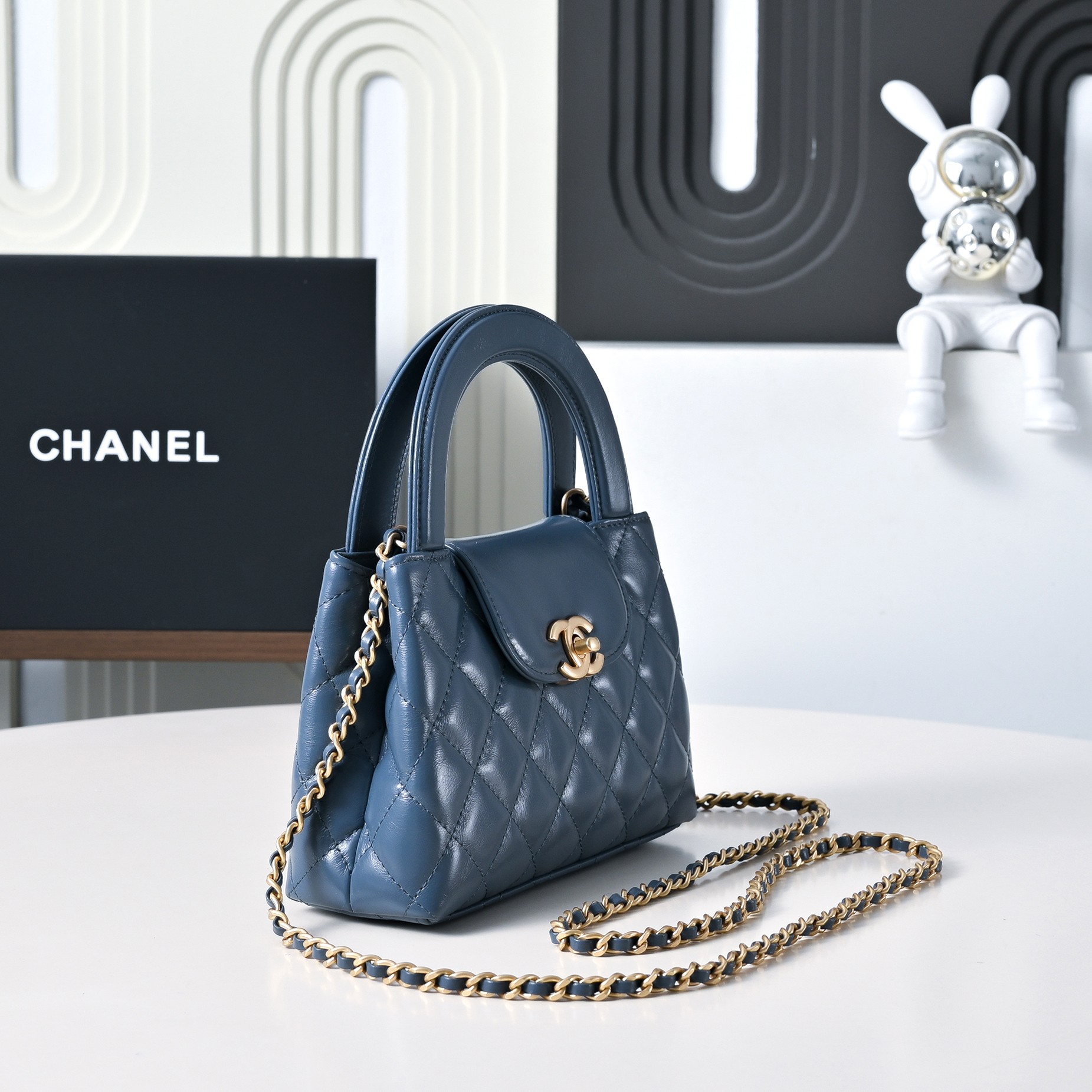 Chanel Style Blue Wallet Lookbook Reference image 2