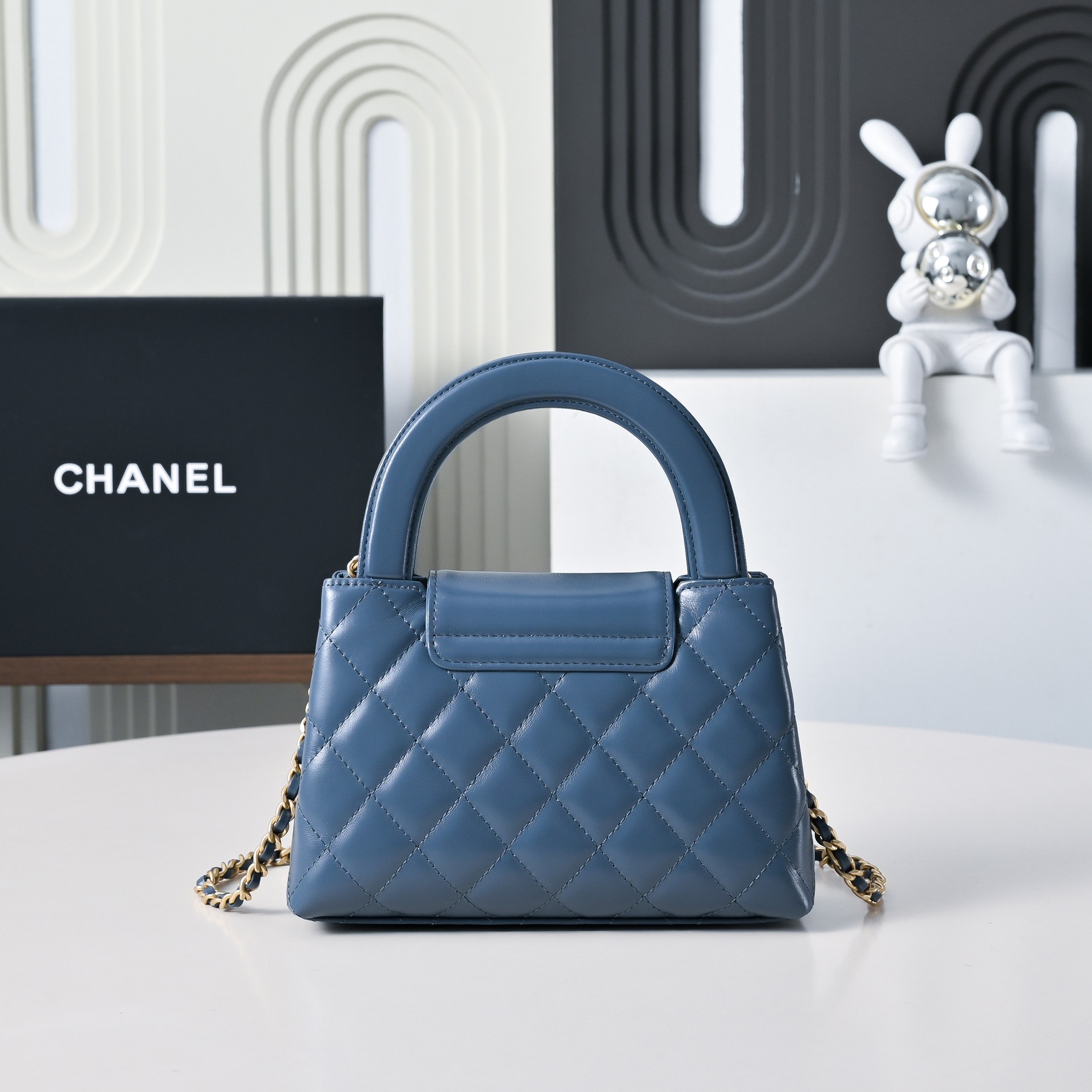 Chanel Style Blue Wallet Lookbook Reference image 1