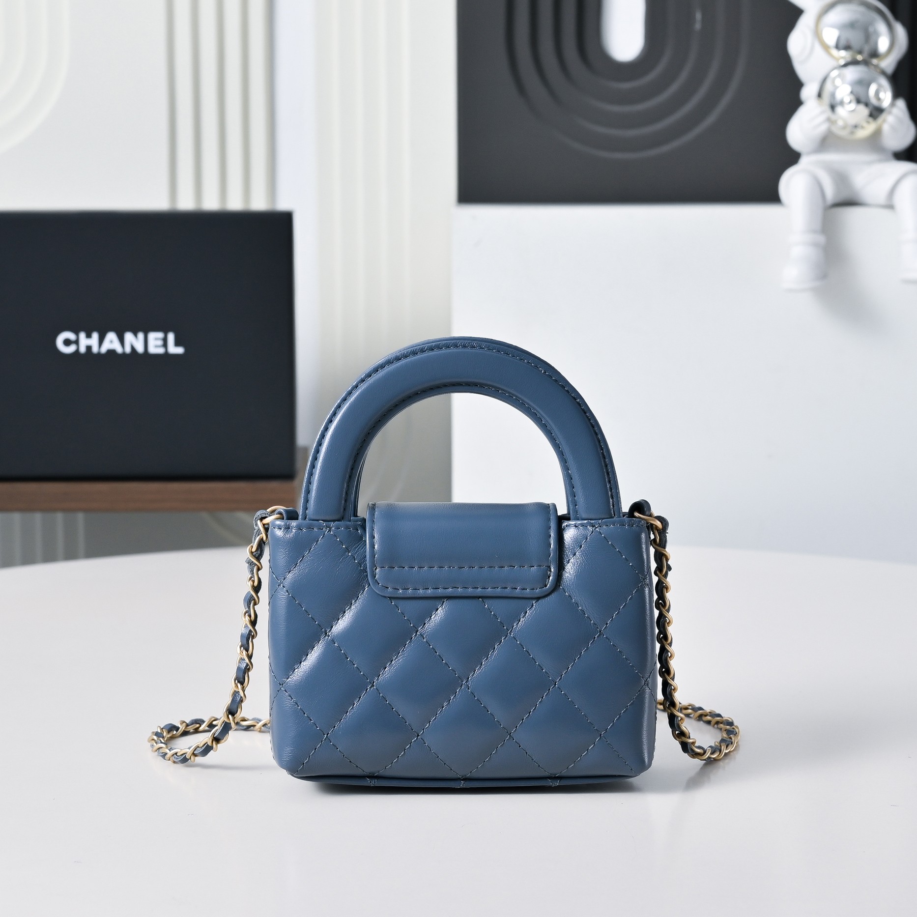 Chanel Style Blue Wallet Lookbook Reference image 1
