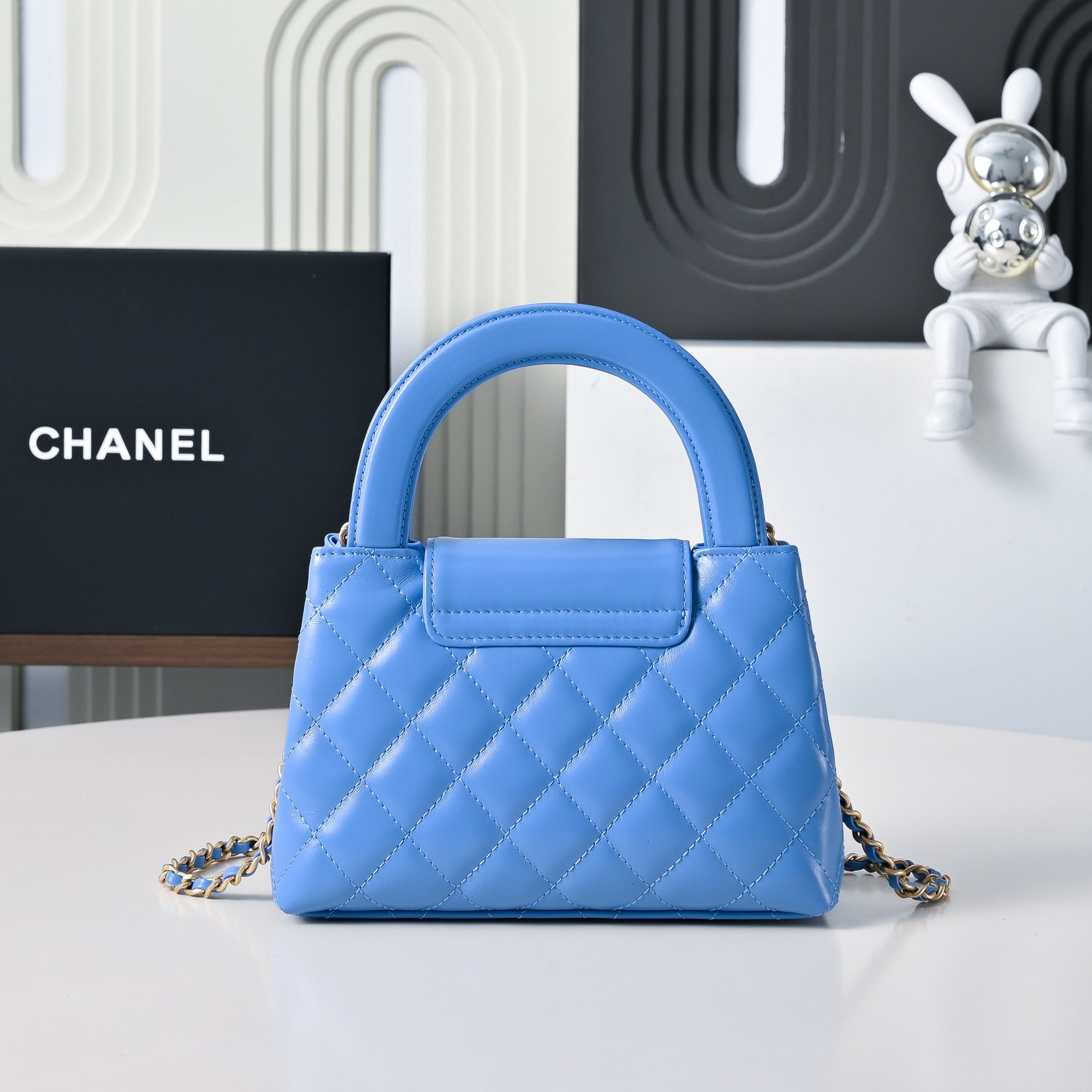 Chanel Style Blue Wallet Lookbook Reference image 1