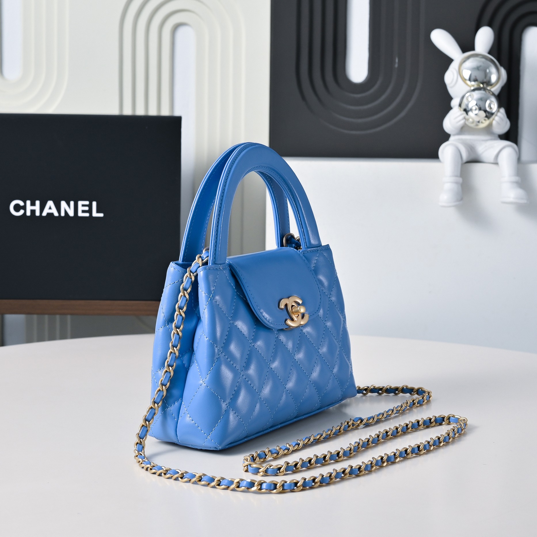 Chanel Style Blue Wallet Lookbook Reference image 2