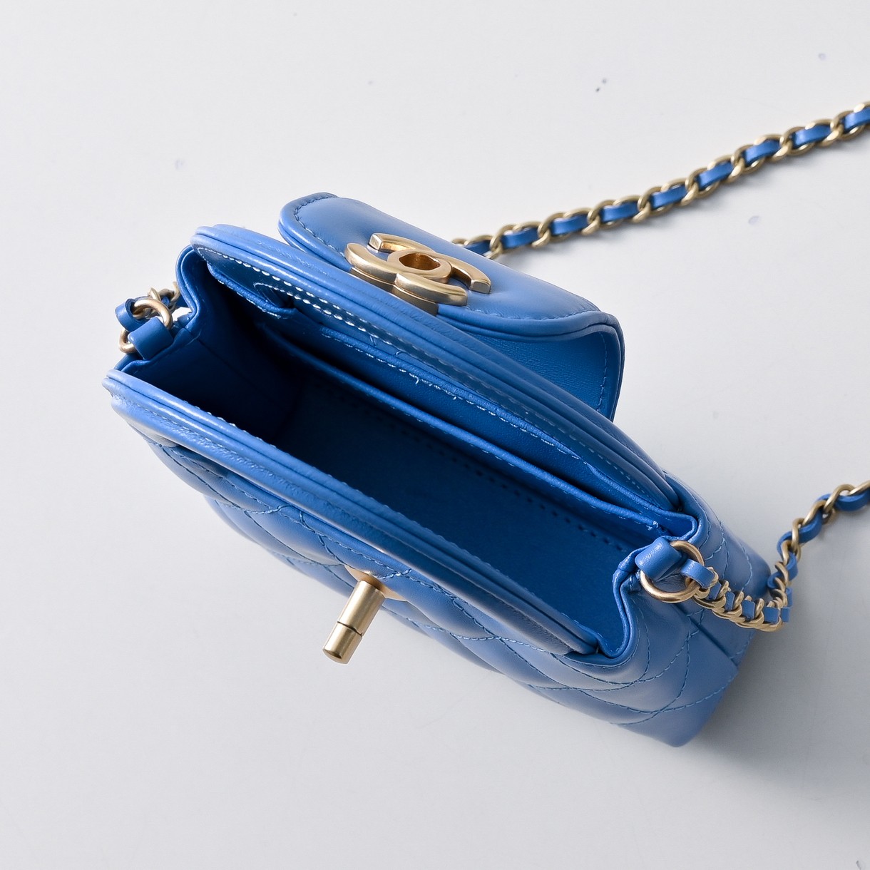 Chanel Style Blue Wallet Bags detail image 8 from source 776494