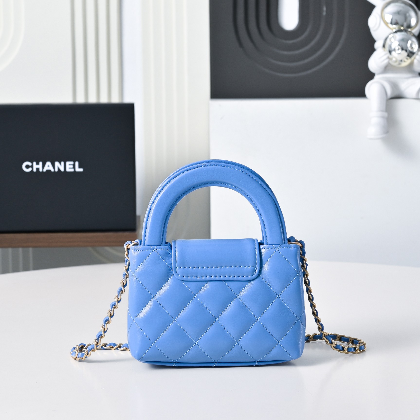 Chanel Style Blue Wallet Lookbook Reference image 1
