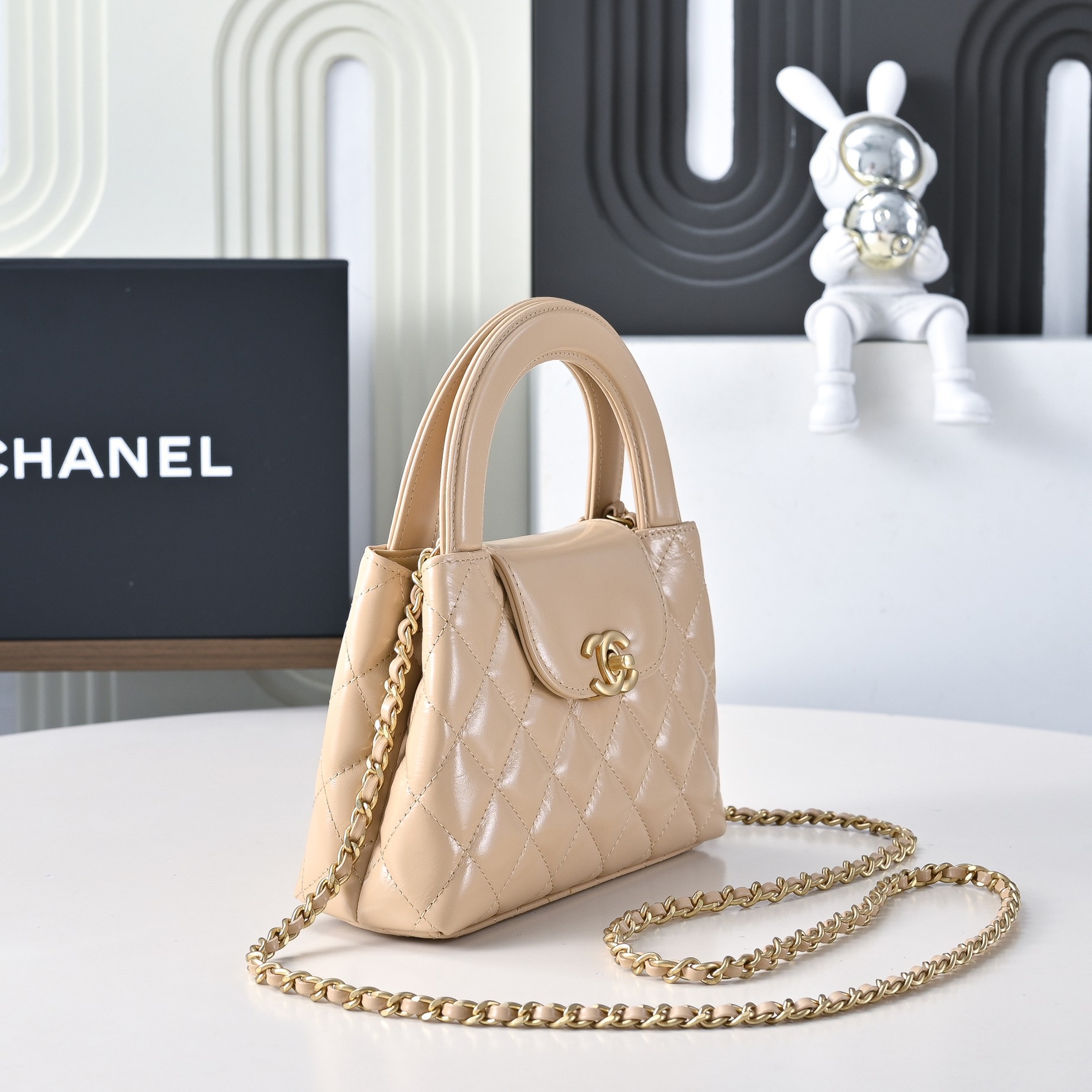Chanel Style Beige Wallet Lookbook Reference image 2