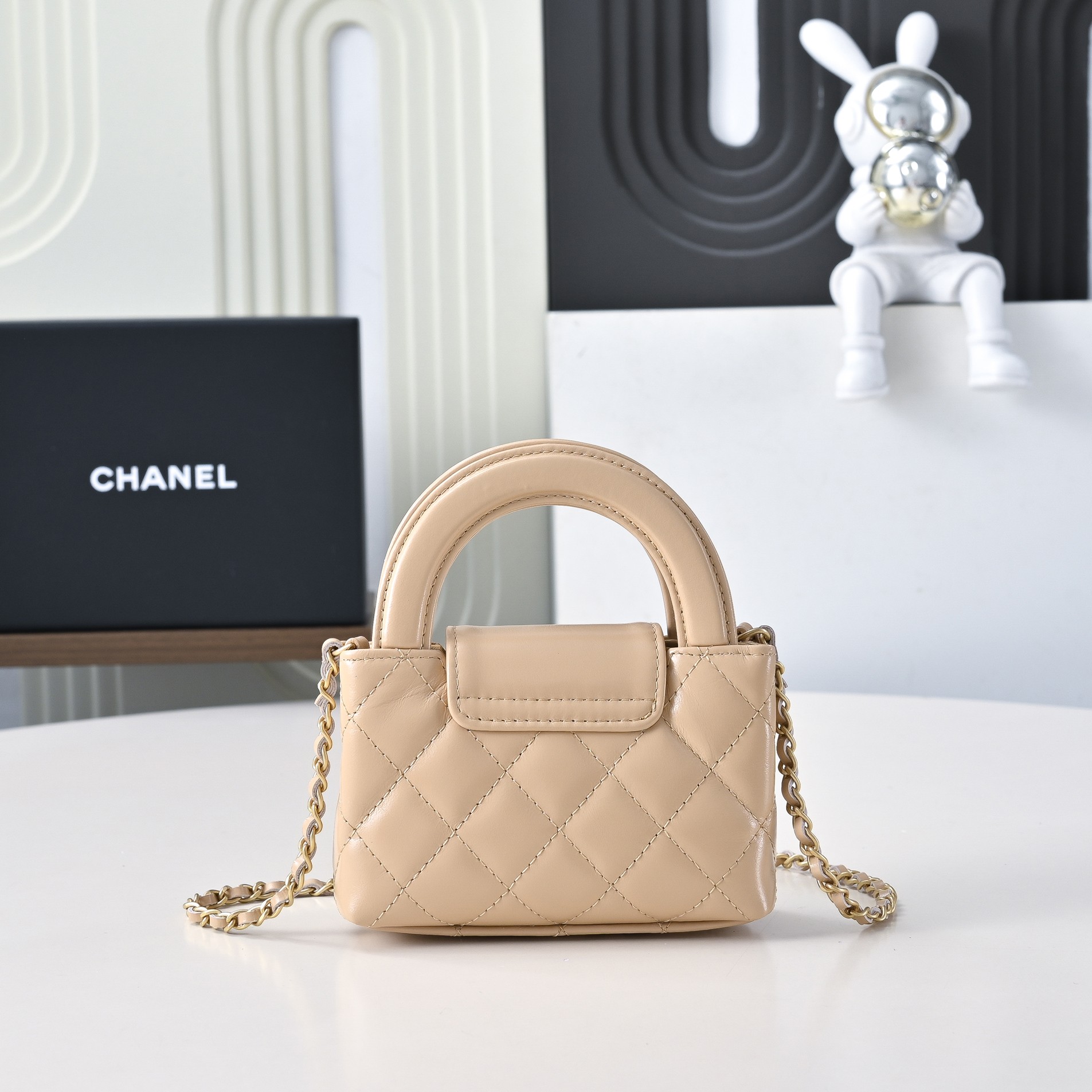 Chanel Style Beige Wallet Lookbook Reference image 1