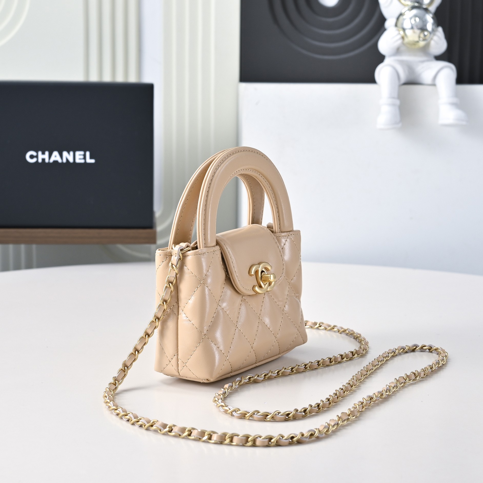 Chanel Style Beige Wallet Lookbook Reference image 2