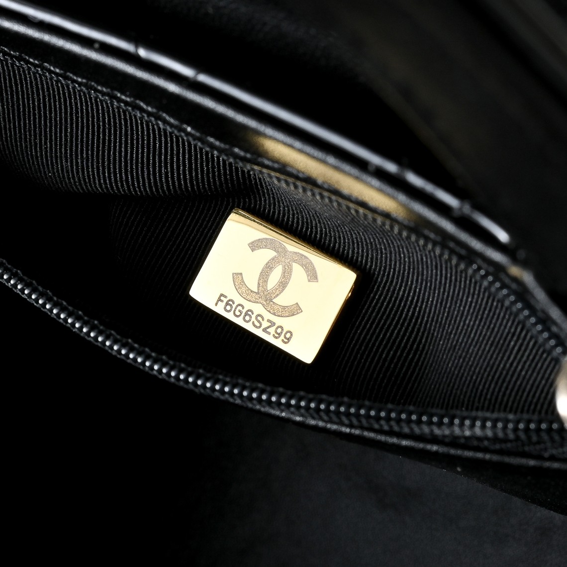 Chanel Style Black Leather Wallet Bags detail image 8 from source 776504