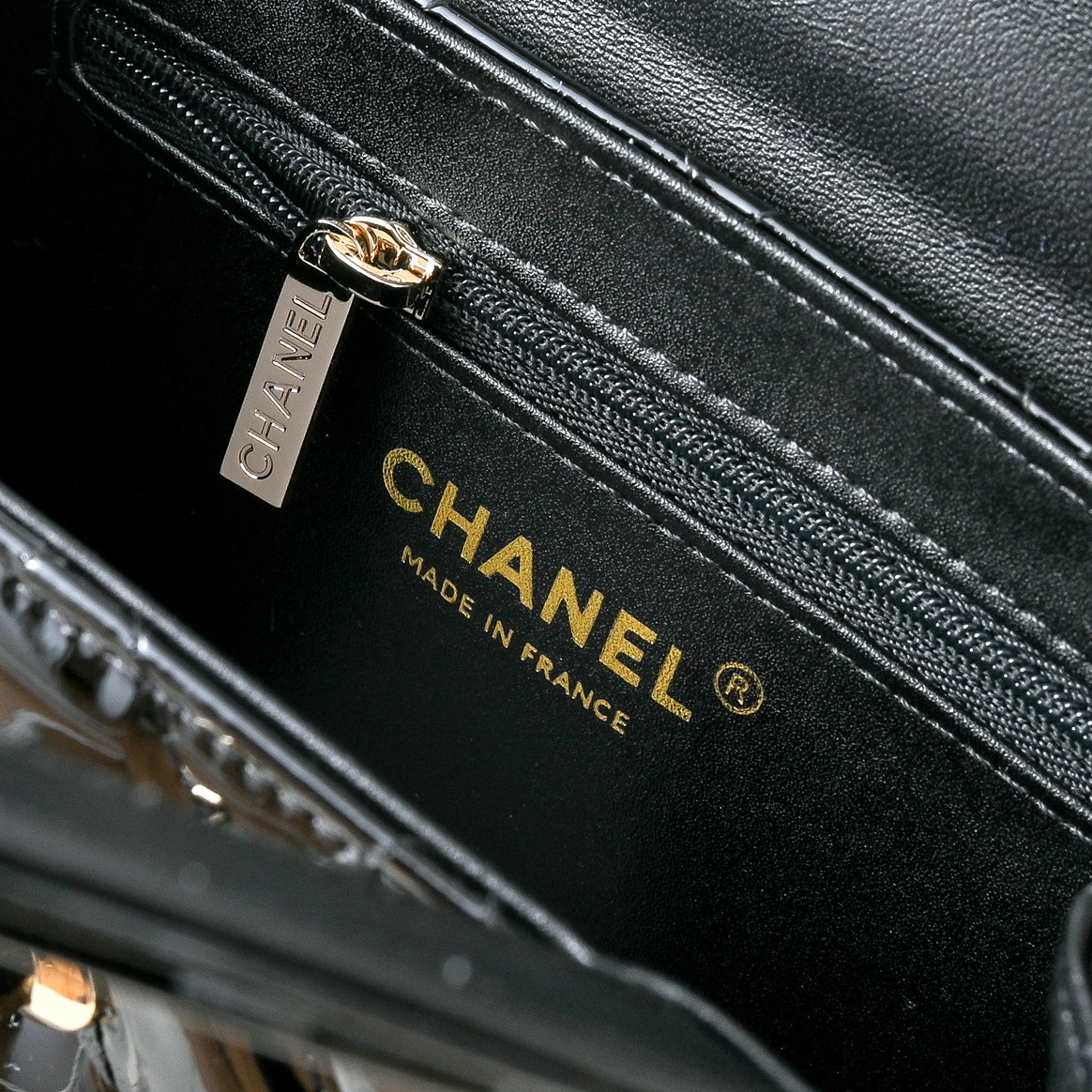 Chanel Style Black Leather Wallet Bags detail image 9 from source 776504