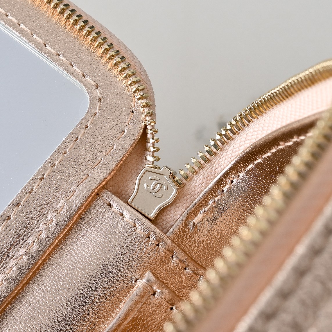 Chanel Style Leather Chain Bag style reference detail image 6 from source 776528