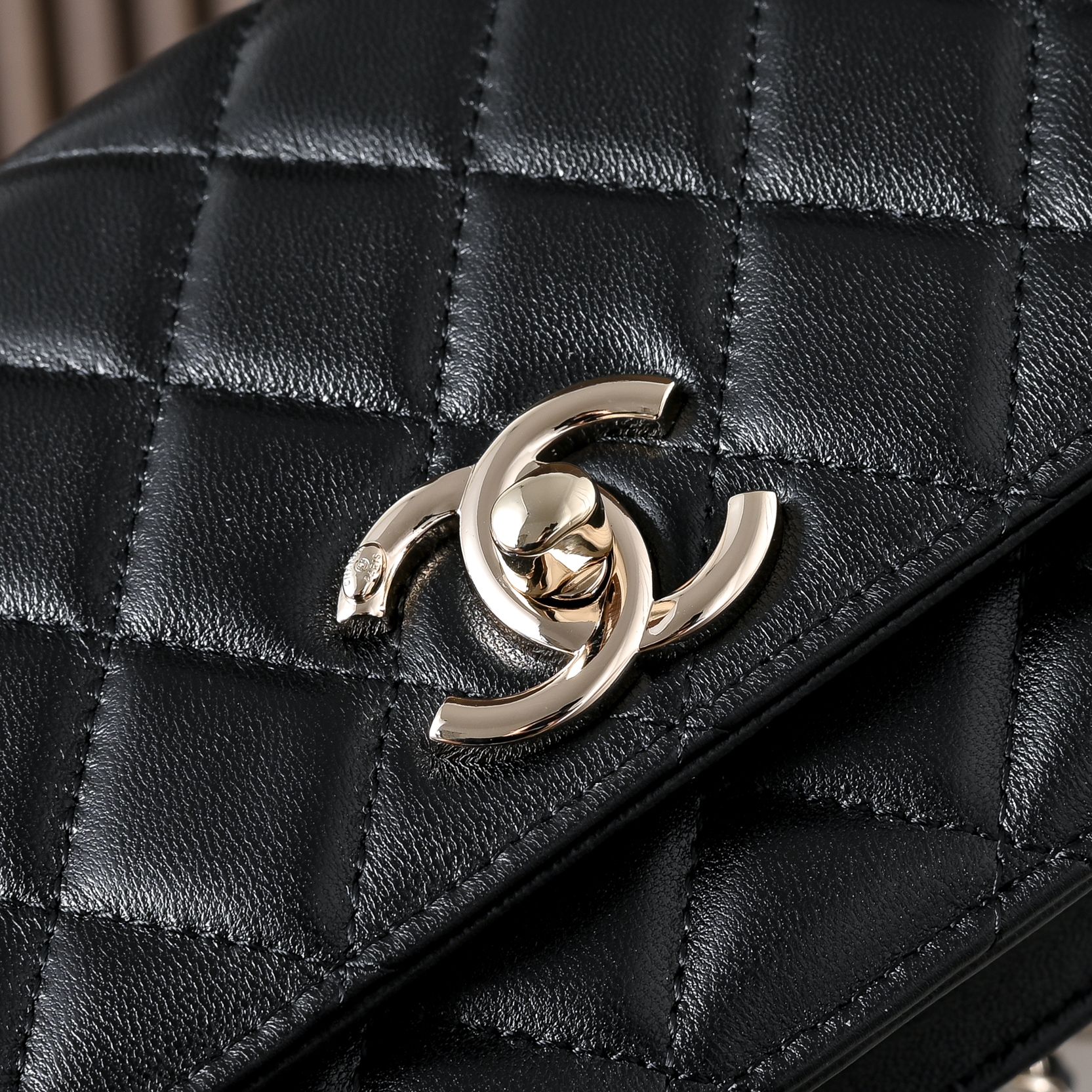 Chanel Style Leather Chain Bag style reference detail image 4 from source 776518