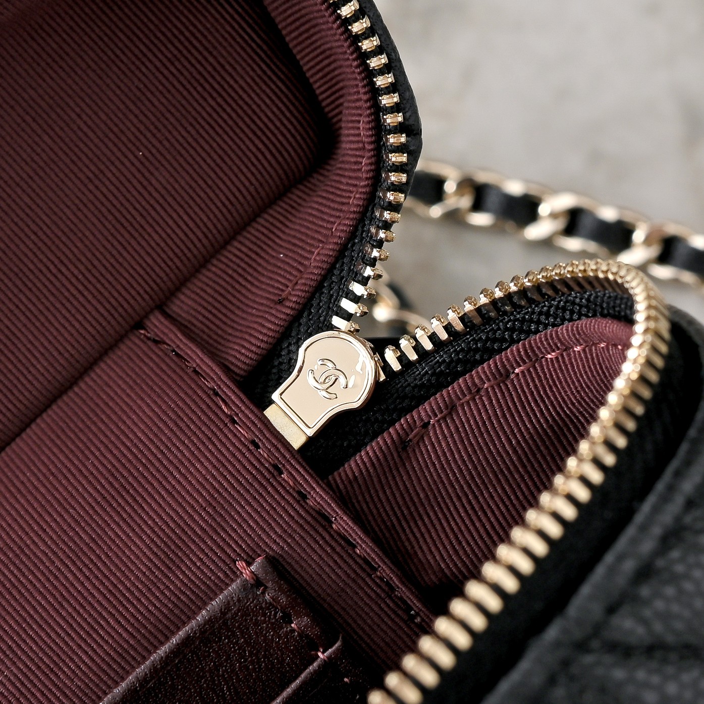 Chanel Style Black Leather Clutch Bags detail image 7 from source 776562