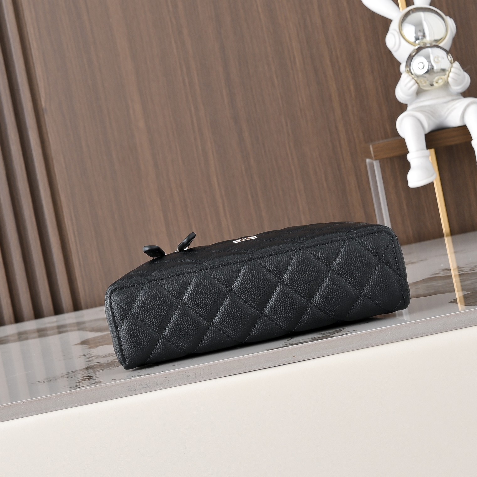 Chanel Style Black Leather Clutch Bags detail image 3 from source 776562