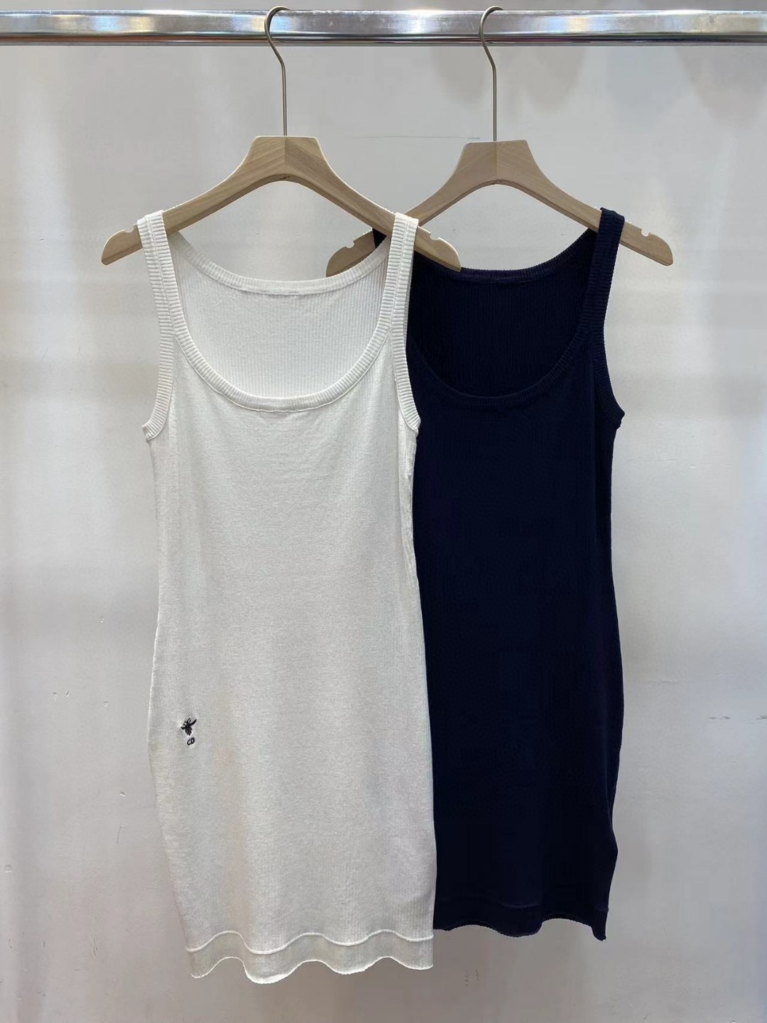 7 Star
 Dior Clothing Dresses Tank Tops&Camis Embroidery Wool Spring Collection