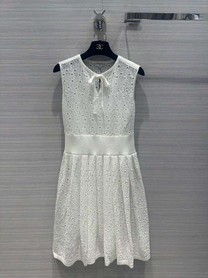 Chanel Clothing Dresses Tank Tops&Camis Replica Shop
 White Weave Spring/Summer Collection