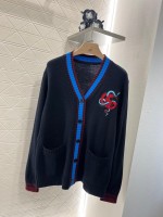Gucci Clothing Cardigans Embroidery Knitting Wool Casual 1 Gucci Clothing Cardigans Embroidery Knitting Wool Casual