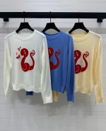 The latest series of the top original single Maxmar* 2025015 early spring! New Year's Chinese zodiac hook flower round neck sweater! Custom YB wool yarn woven round neck -collar sweater tailoring uses knitting texture to complete the cartoon -style snake -shaped pattern embellishment of butterfly love and other details to show the brand's high -end sense echoing the year of the year of the snake It's all brilliant! 3️⃣ color! S-M-L3️ code! High -quality big goods 1 The latest series of the top original single Maxmar* 2025015 early spring! New Year’s Chinese zodiac hook flower round neck sweater! Custom YB wool yarn woven round neck -collar sweater tailoring uses knitting texture to complete the cartoon -style snake -shaped pattern embellishment of butterfly love and other details to show the brand’s high -end sense echoing the year of the year of the snake It’s all brilliant! 3️⃣ color! S-M-L3️ code! High -quality big goods