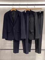 Louis Vuitton Clothing Pants & Trousers Two Piece Outfits & Matching Sets Grey Sewing Men Wool Casual